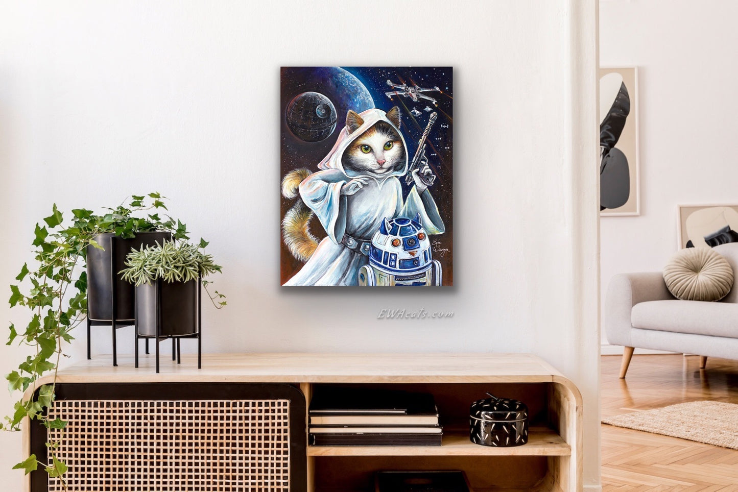 CANVAS "Purrincess Lea" Open & Limited Edition