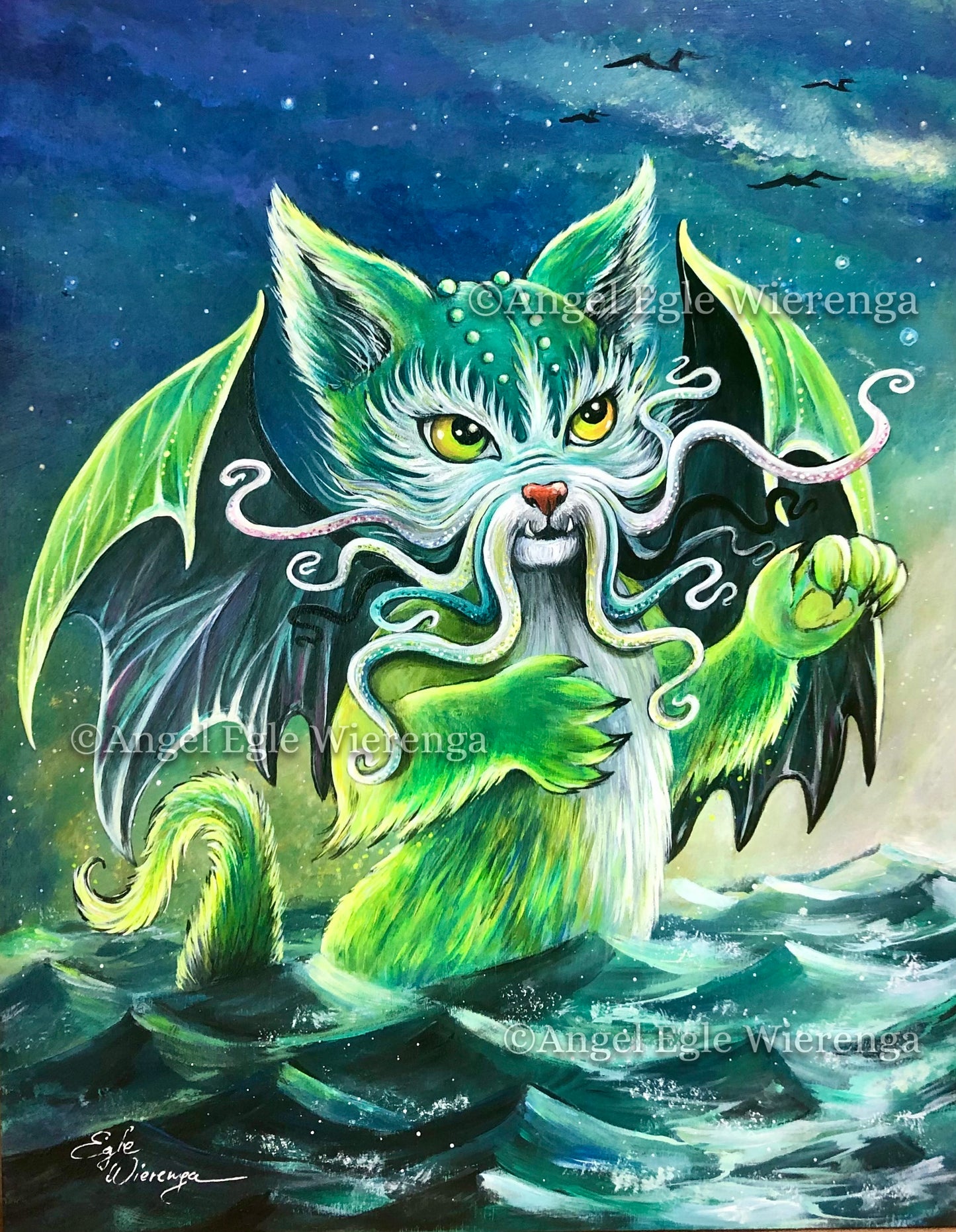 CANVAS "Cathulhu" Open & Limited Edition
