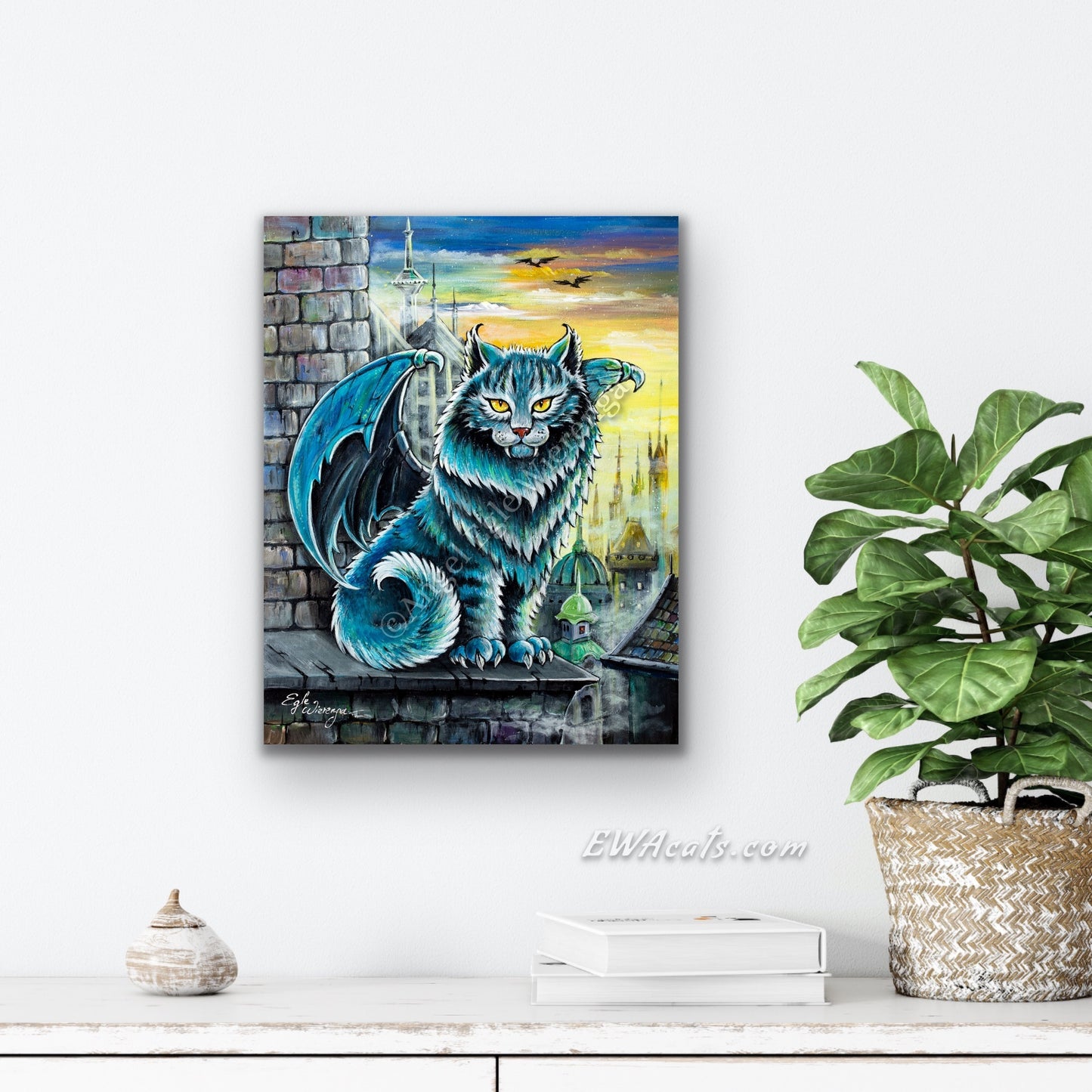 CANVAS "Purrtector" Open & Limited Edition