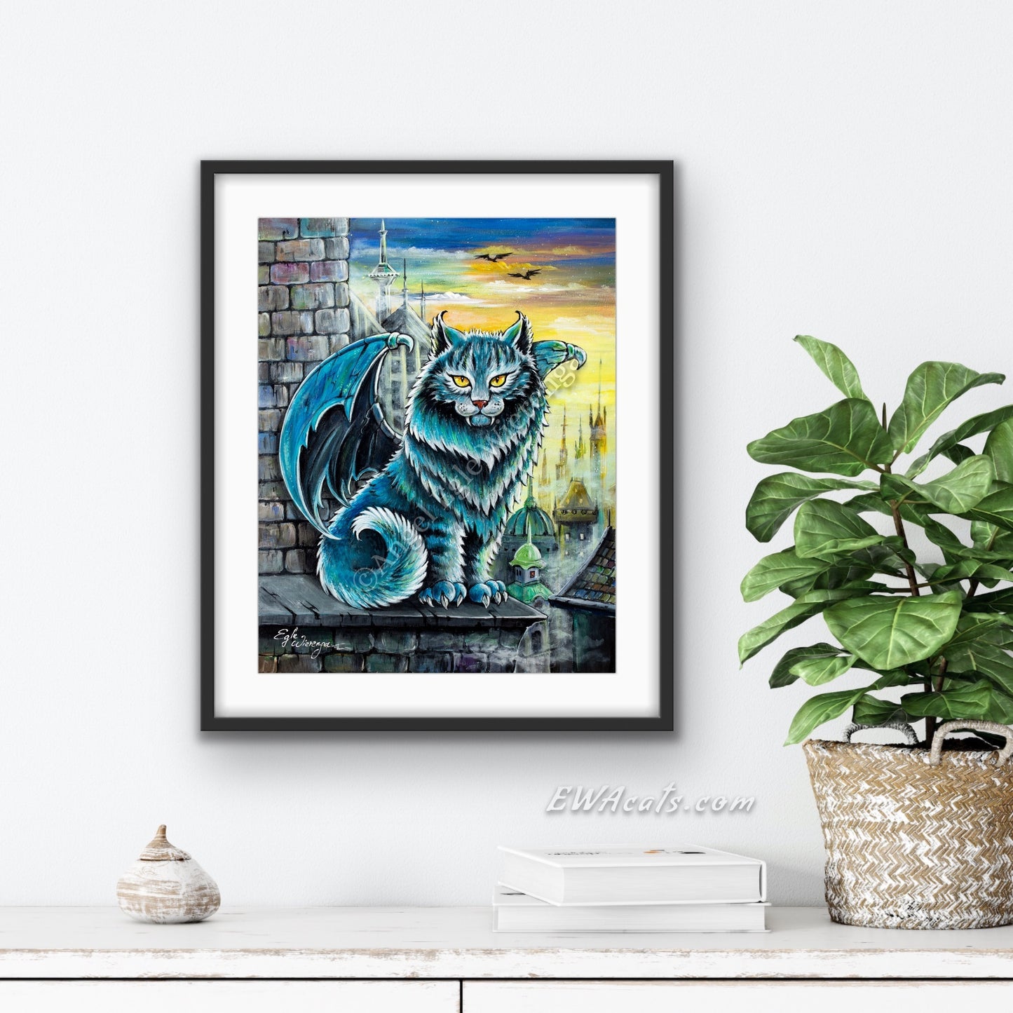 Art Print "Purrtector"