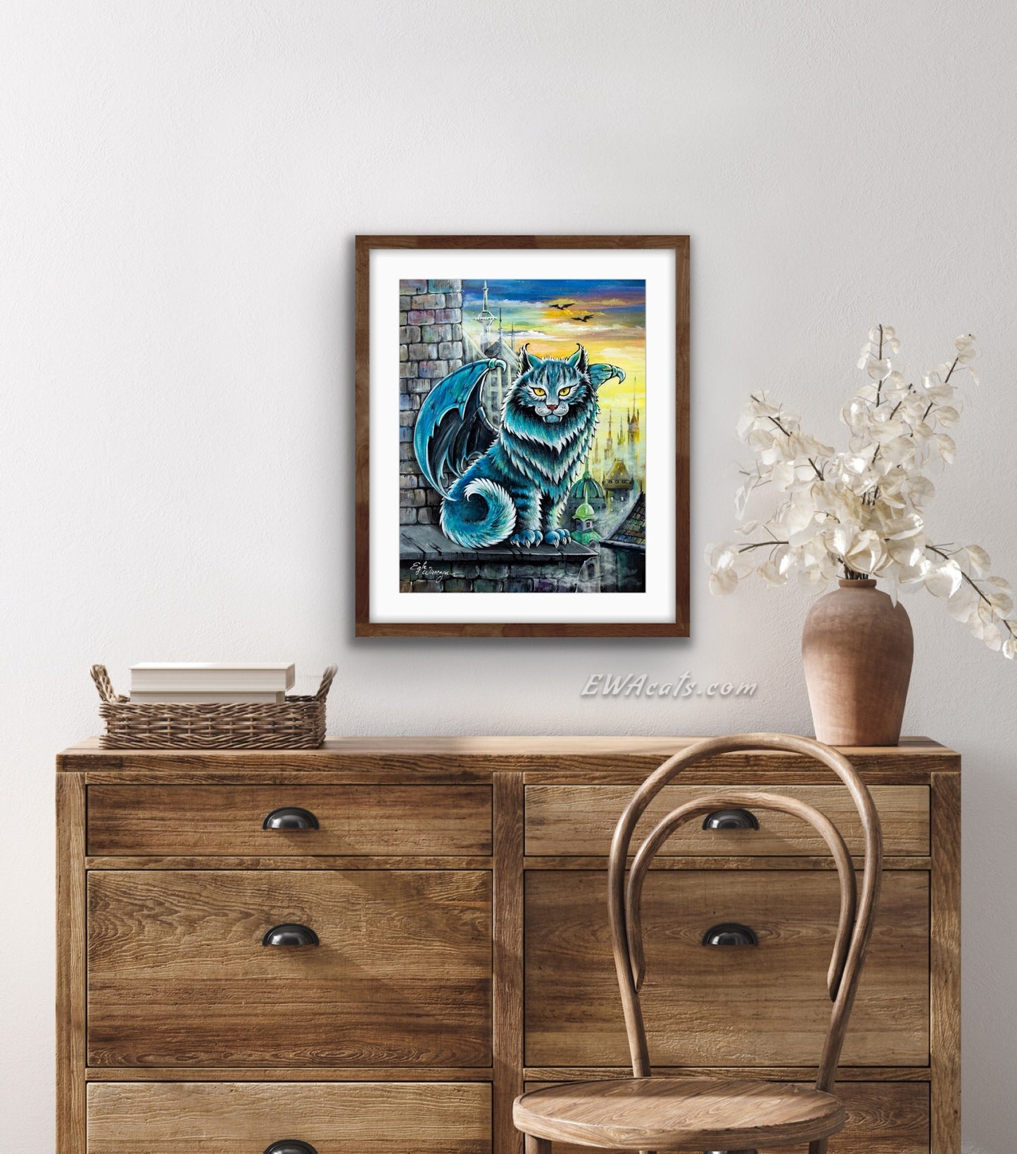 Art Print "Purrtector"
