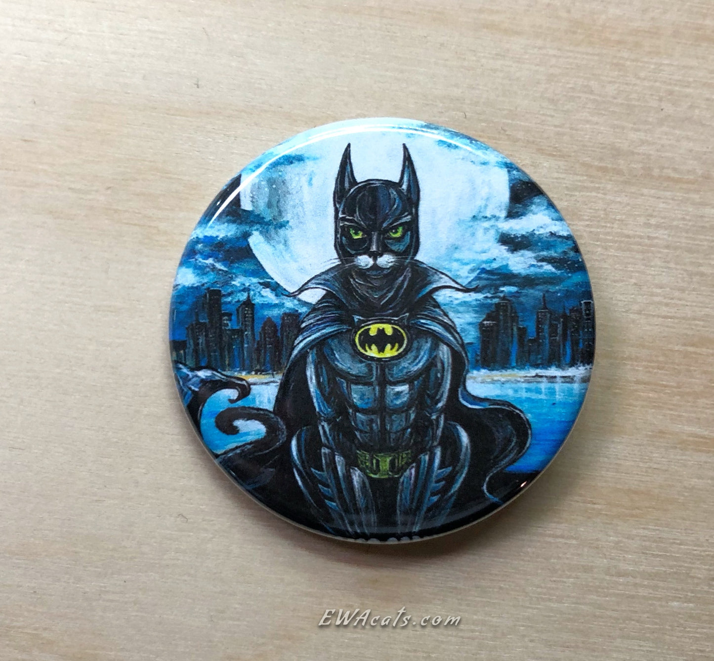 Button "The Dark Kat"