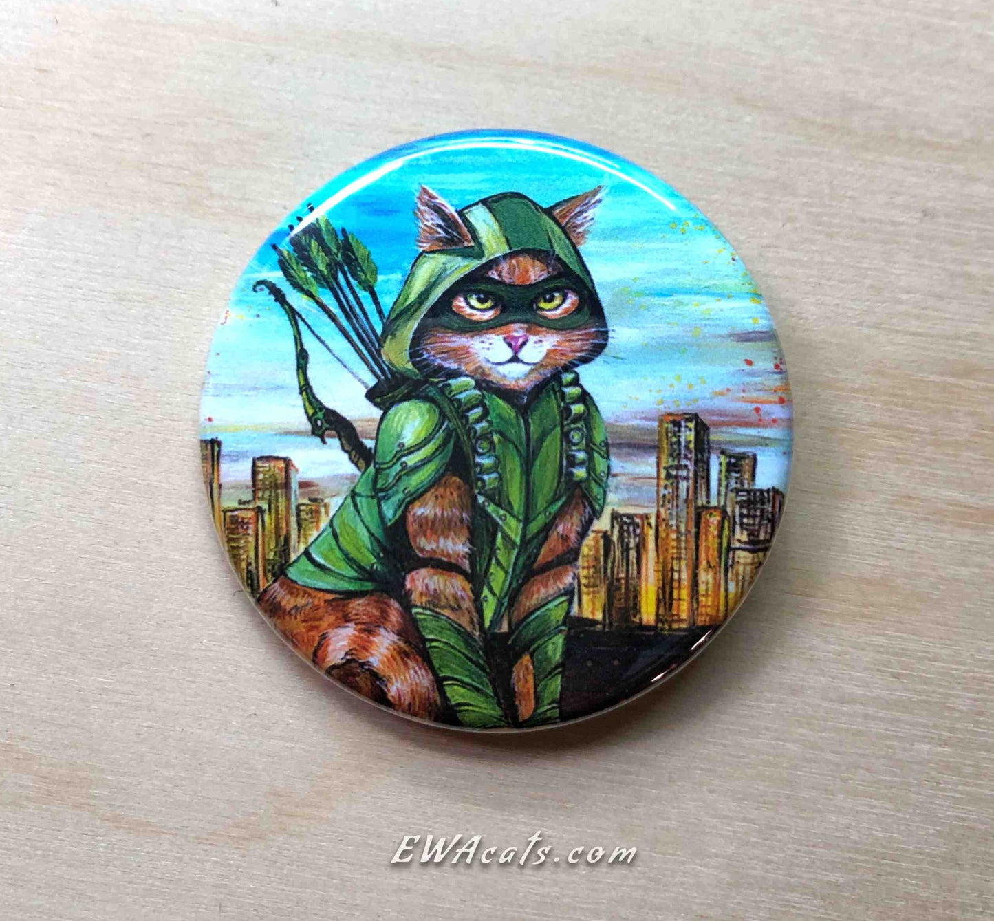 Button "Arrow Cat"
