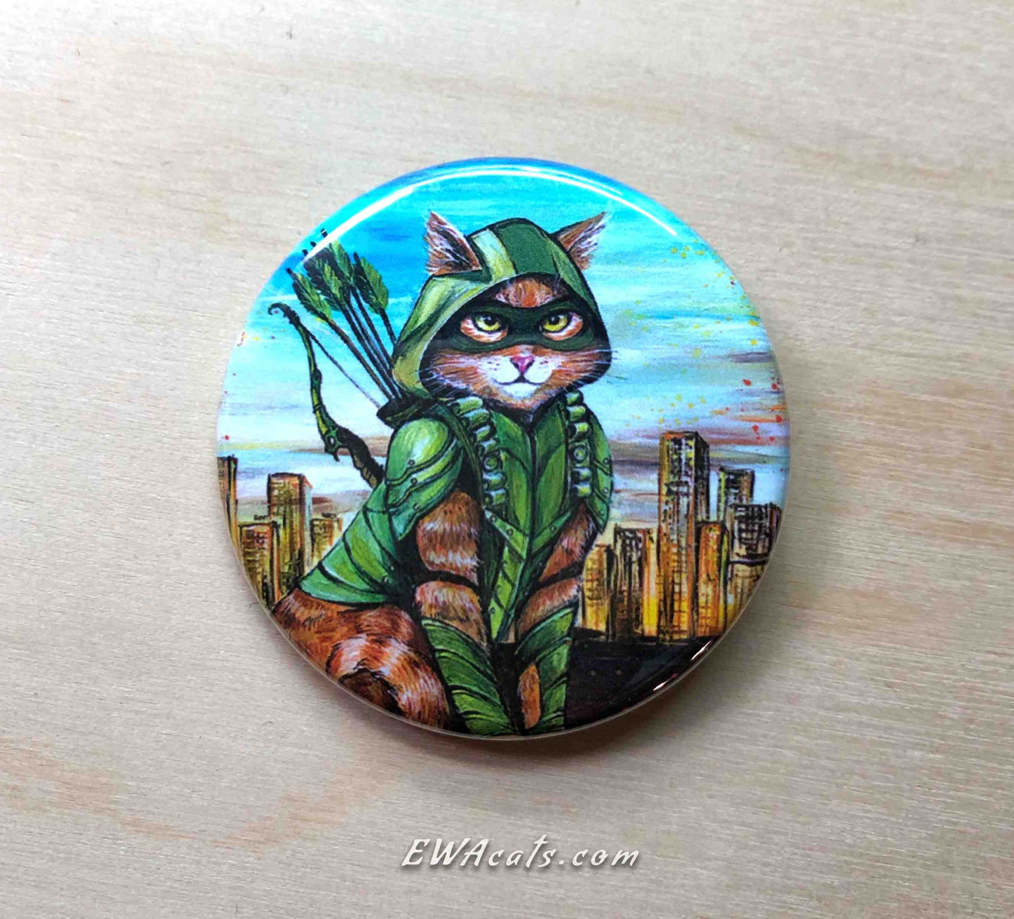 Button "Arrow Cat"