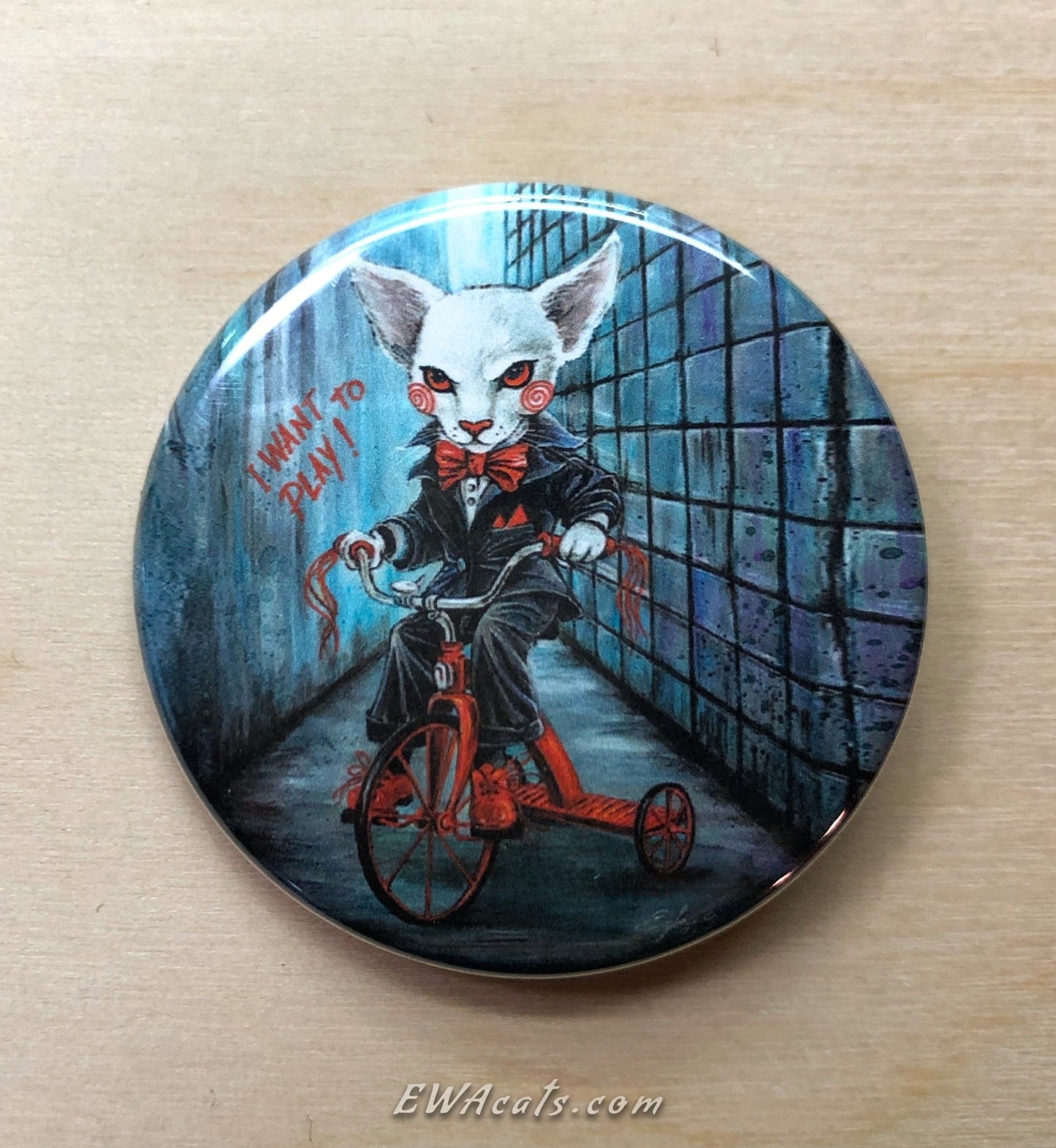 Button "JigClaw Billy"