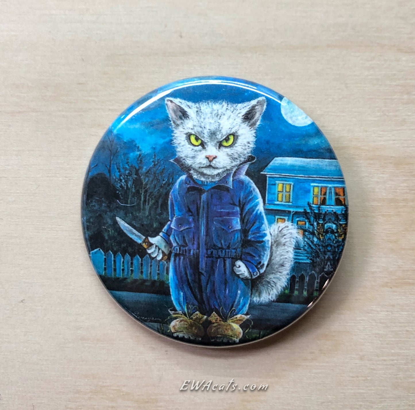 Button "Michael Meowers"