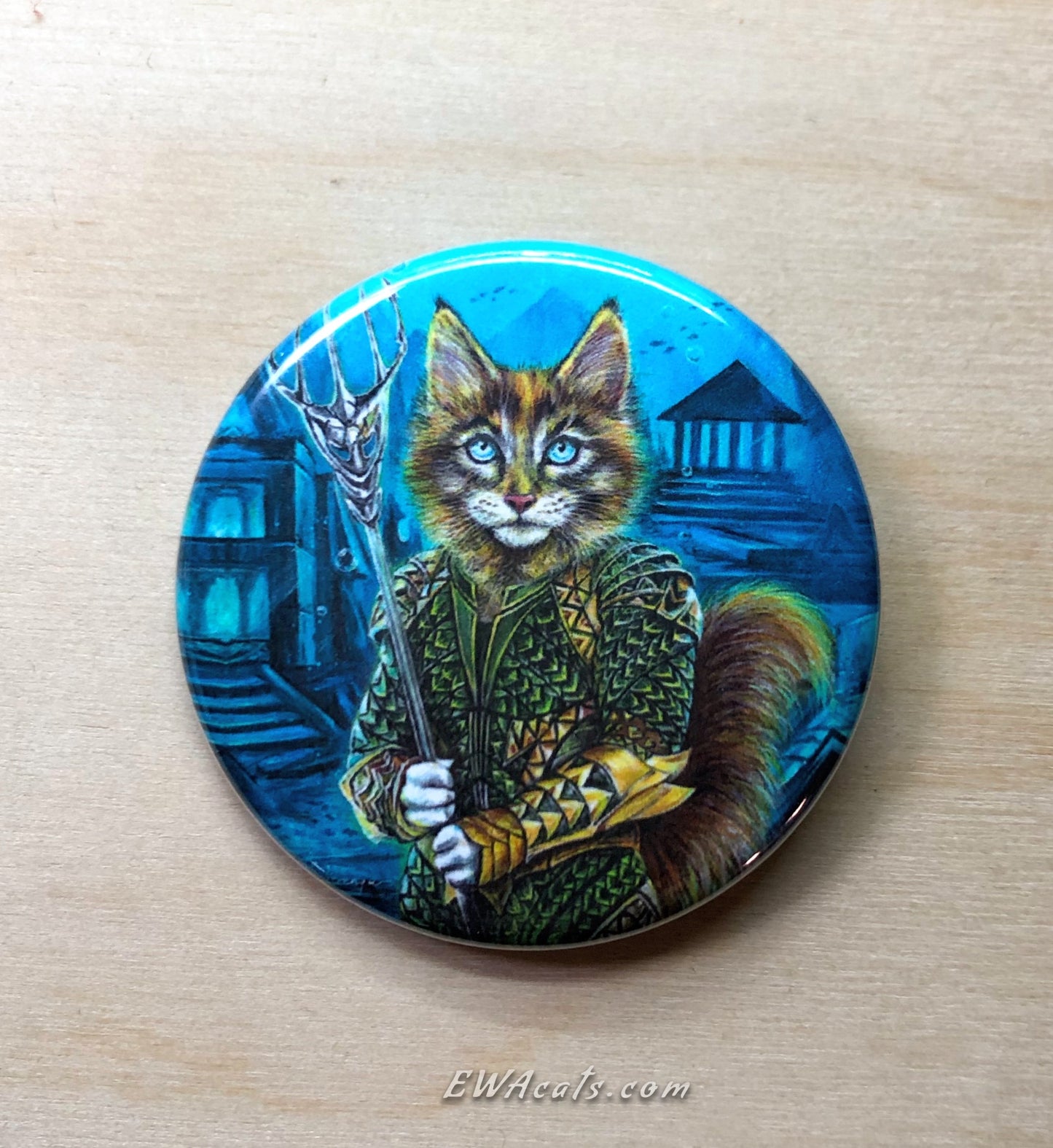 Button "The King of CATlantis"
