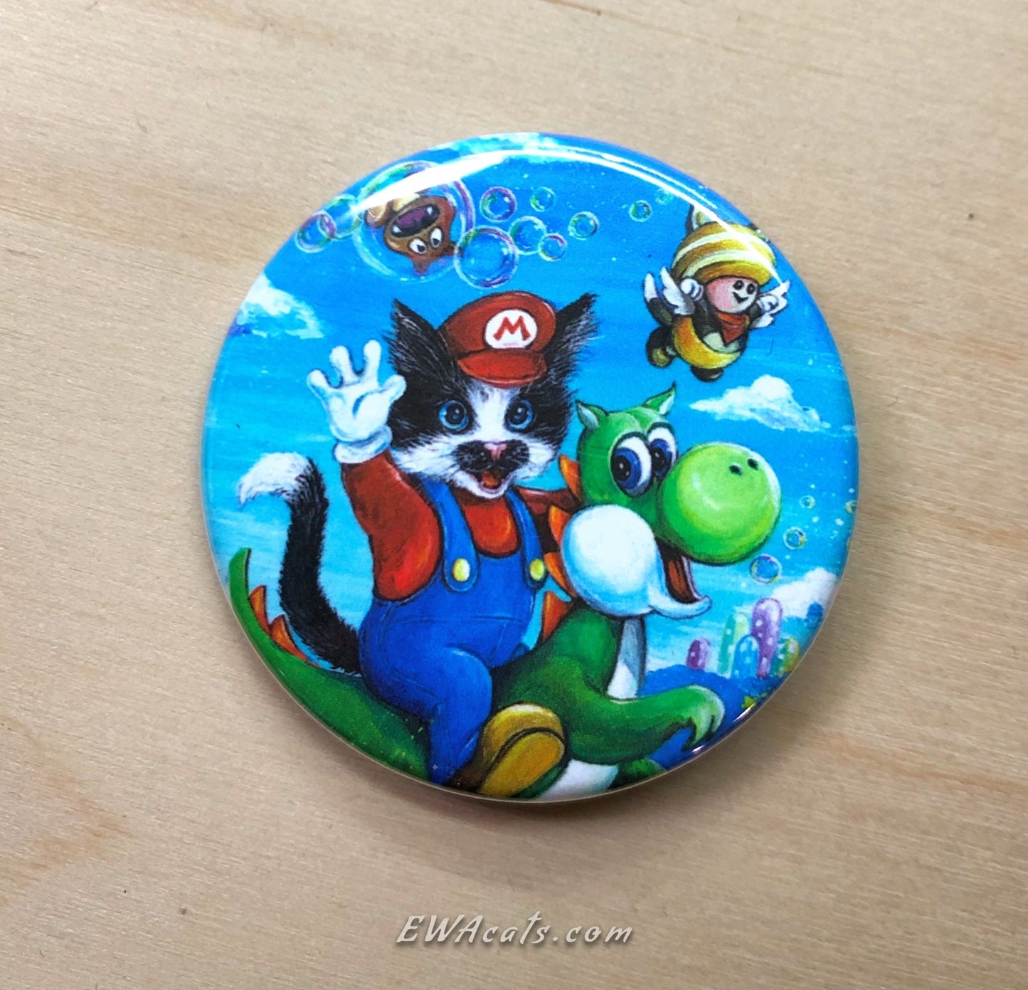 Button "Mario Kitty"