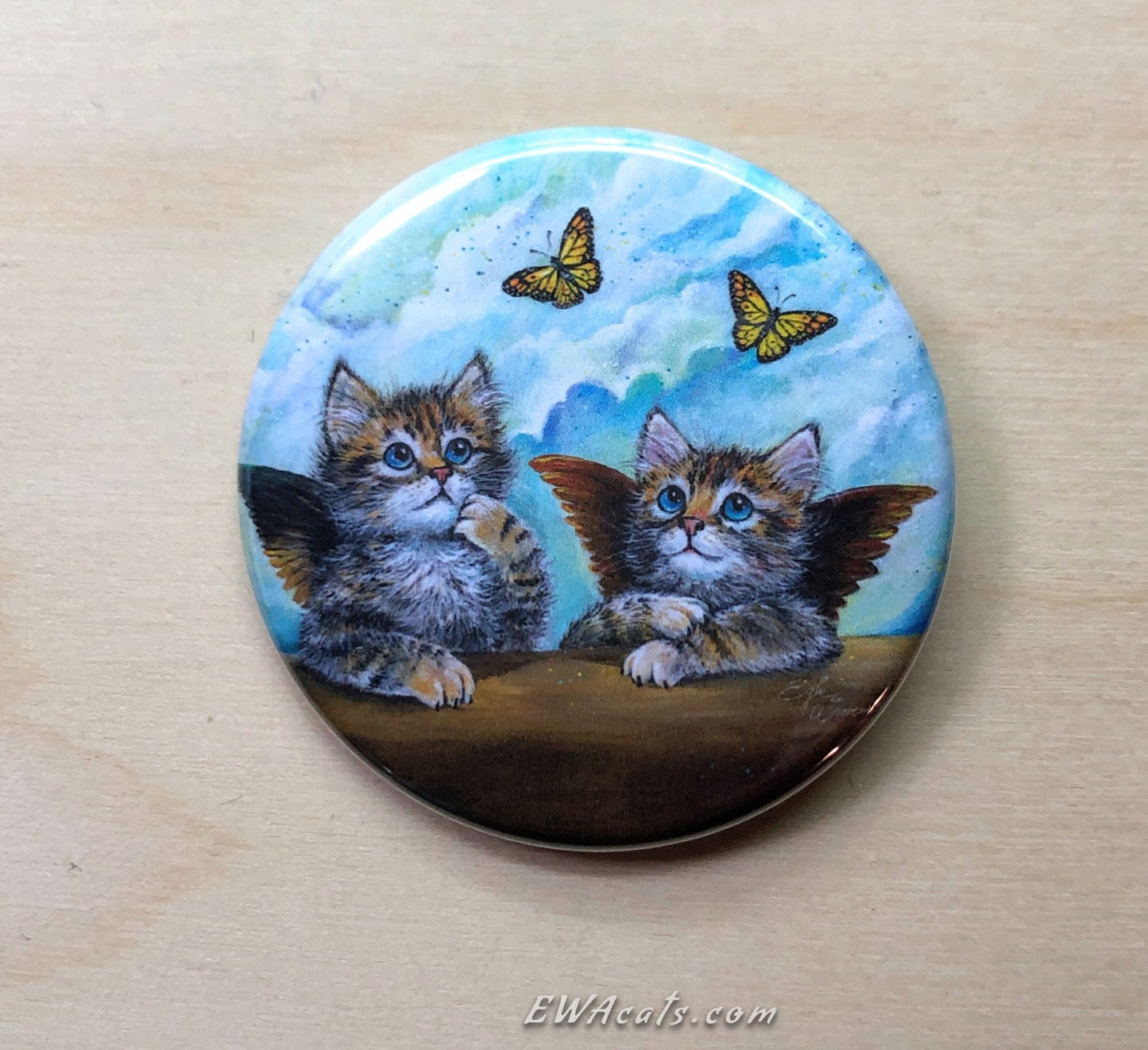 Button "The Sistine Kittens"
