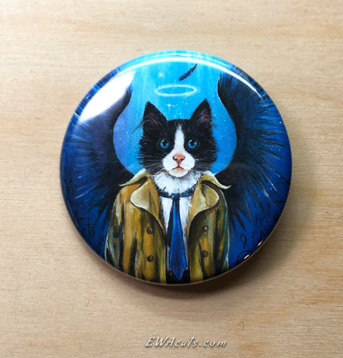 Button "Cattiel"