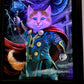 Original Painting "Thor Kitty"