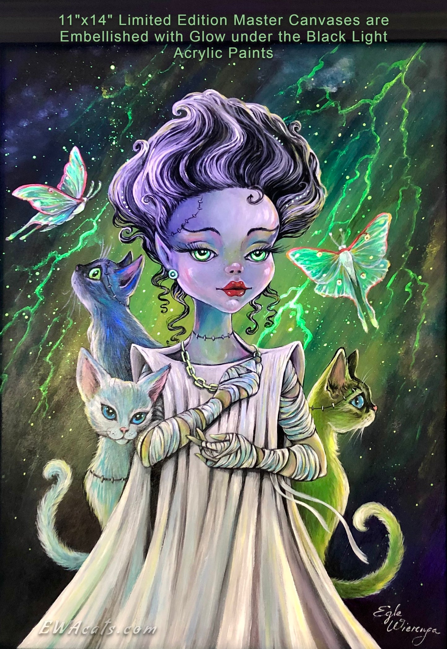 CANVAS "Bride of Frankenstein" Open & Limited Edition
