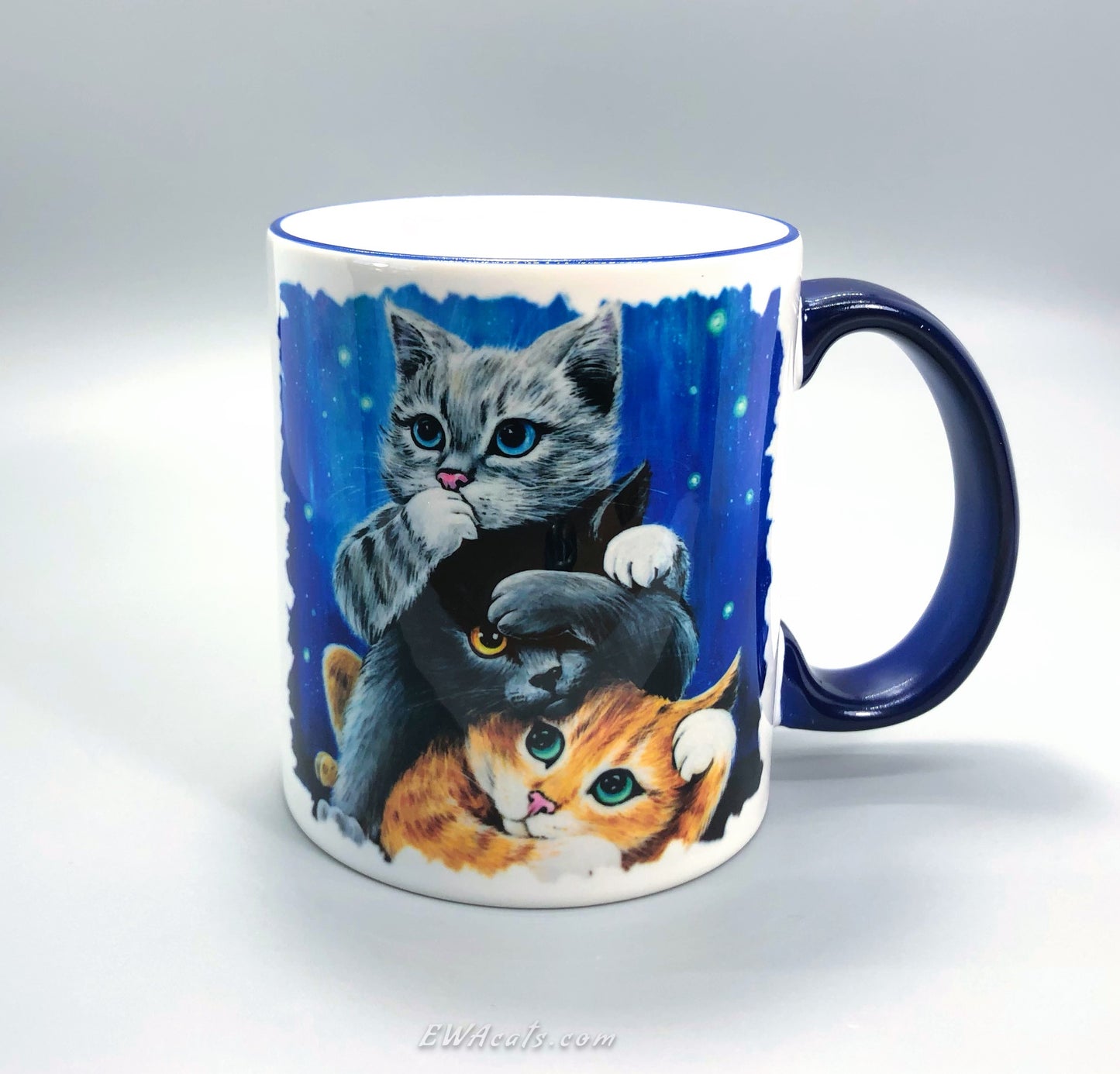 MUG "Three Wise Kitties"