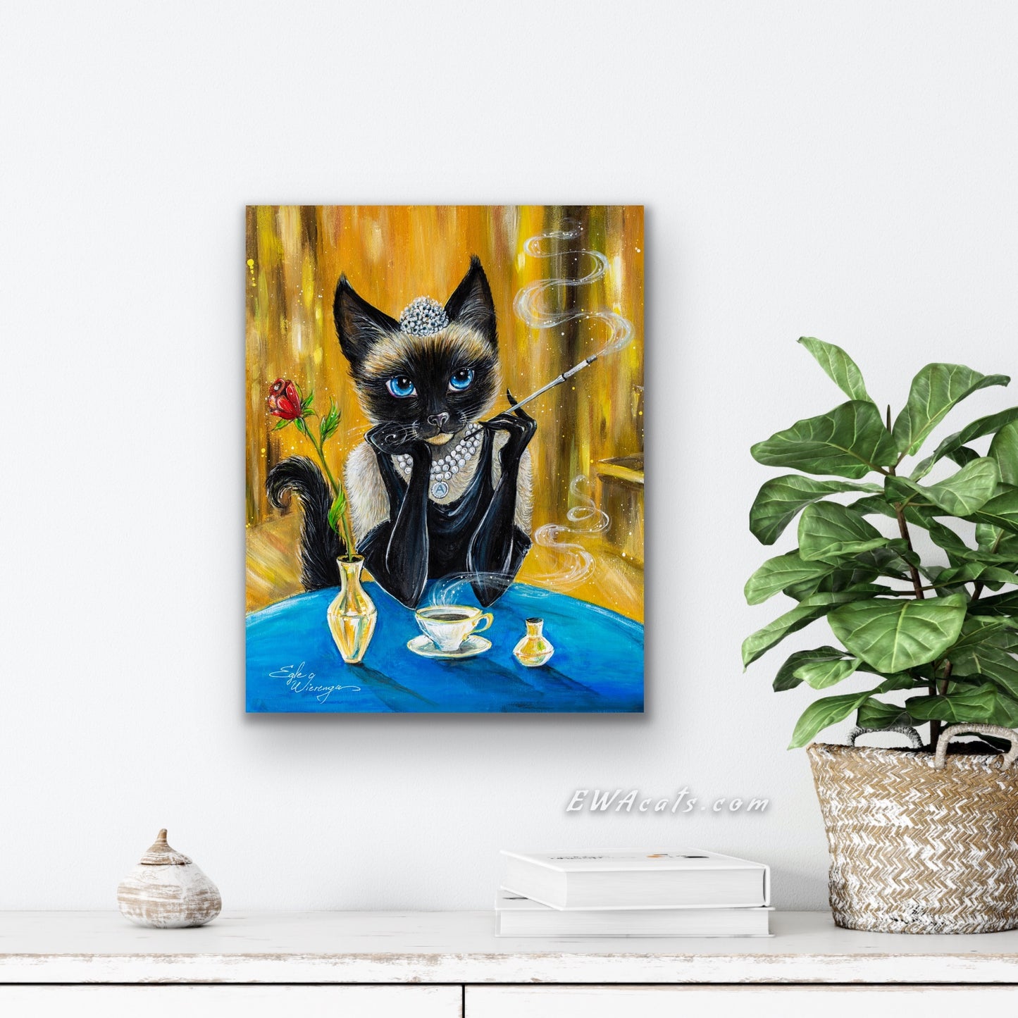 CANVAS "Audrey HepPurr" Open & Limited Edition