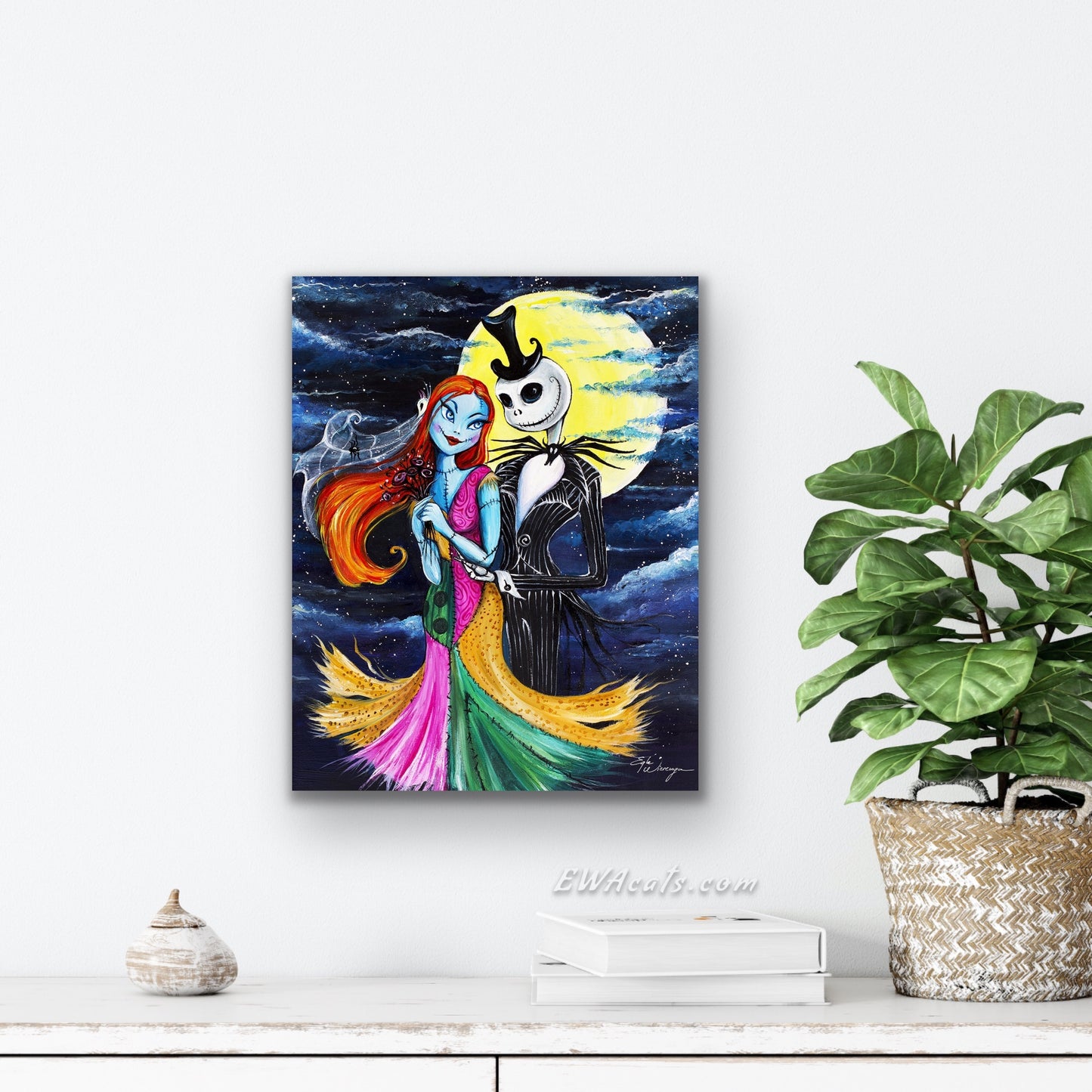 CANVAS "Jack and Sally's Wedding" Open & Limited Edition