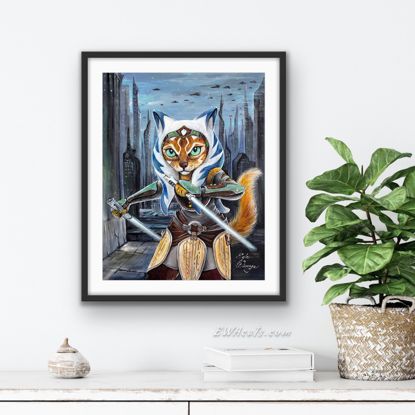 Art Print "Catsoka Tano"