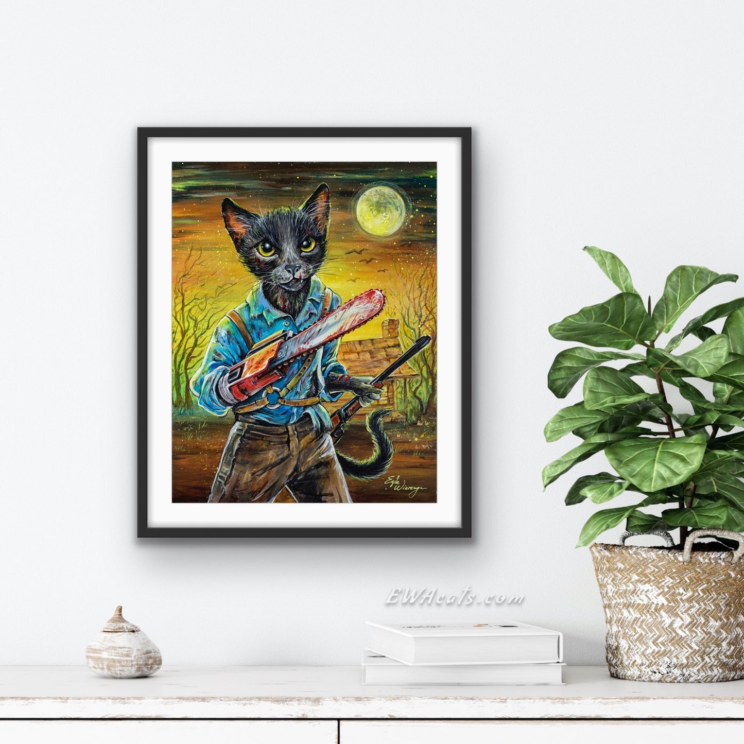 Art Print "Kitty Ash"