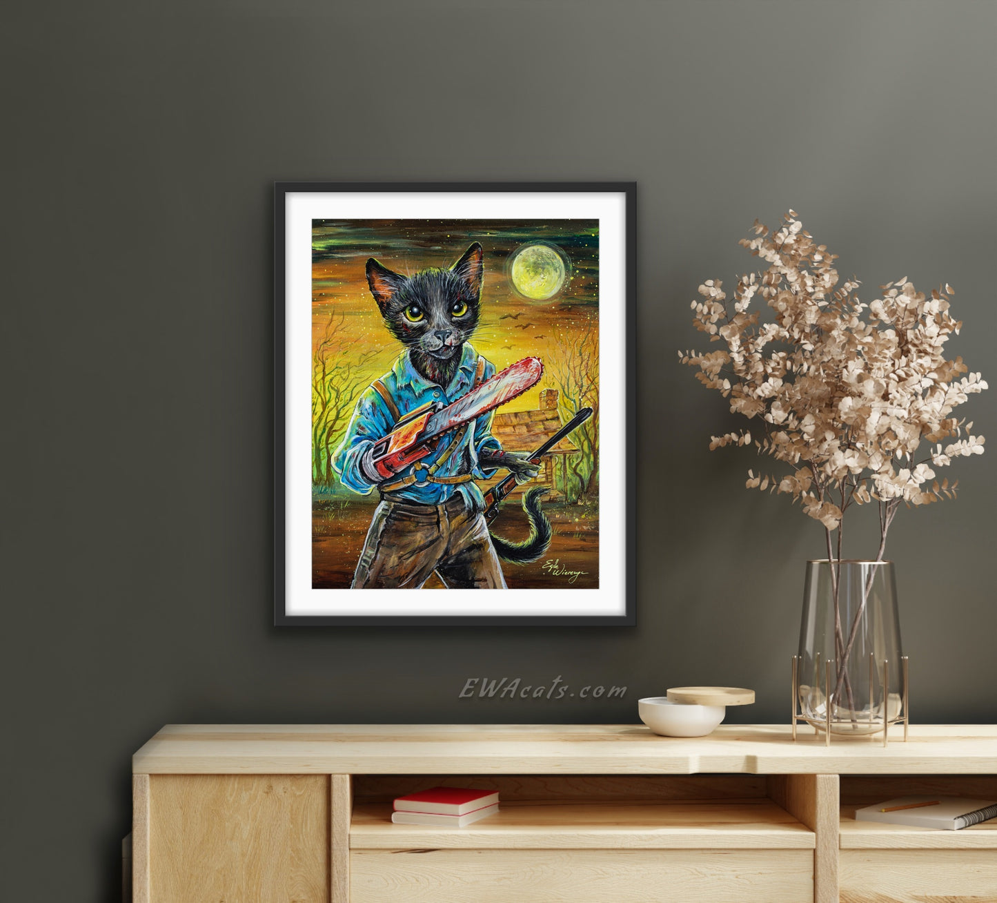 Art Print "Kitty Ash"