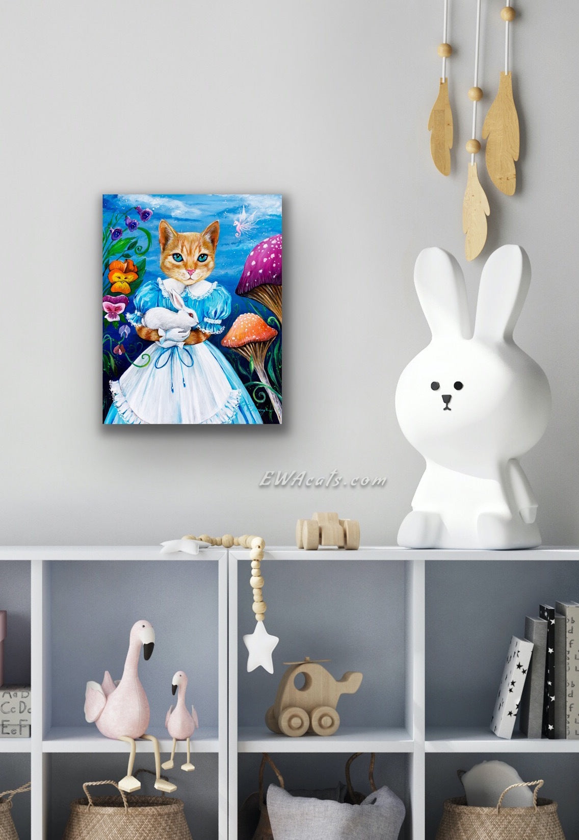 CANVAS "Alice Cat" Open & Limited Edition