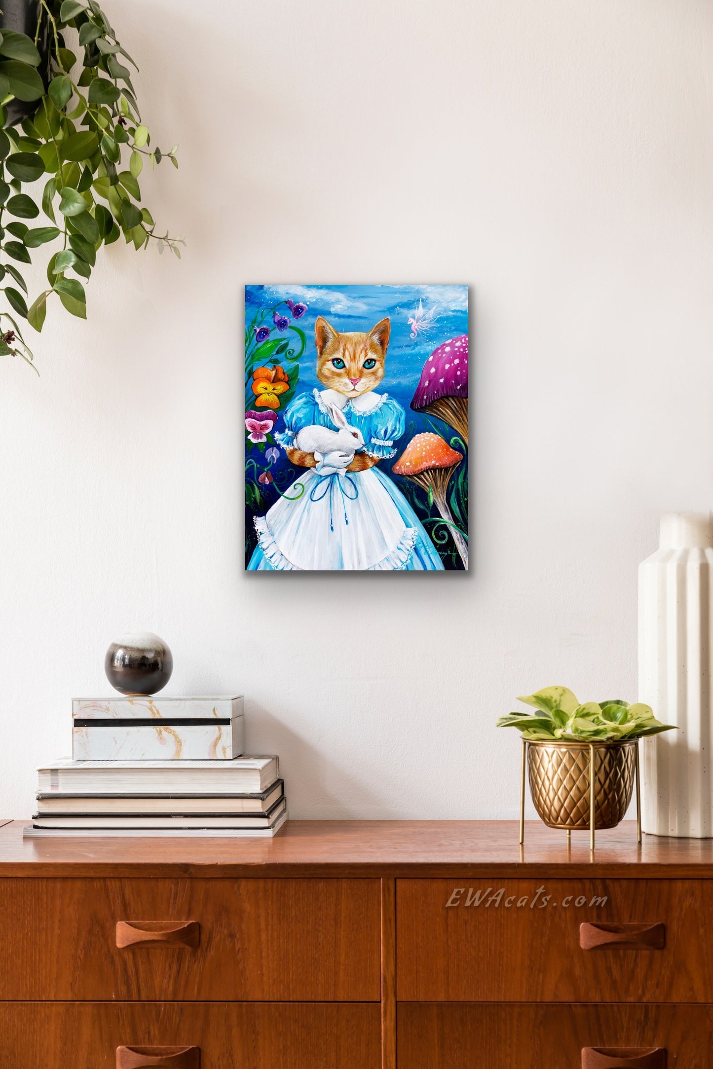 CANVAS "Alice Cat" Open & Limited Edition