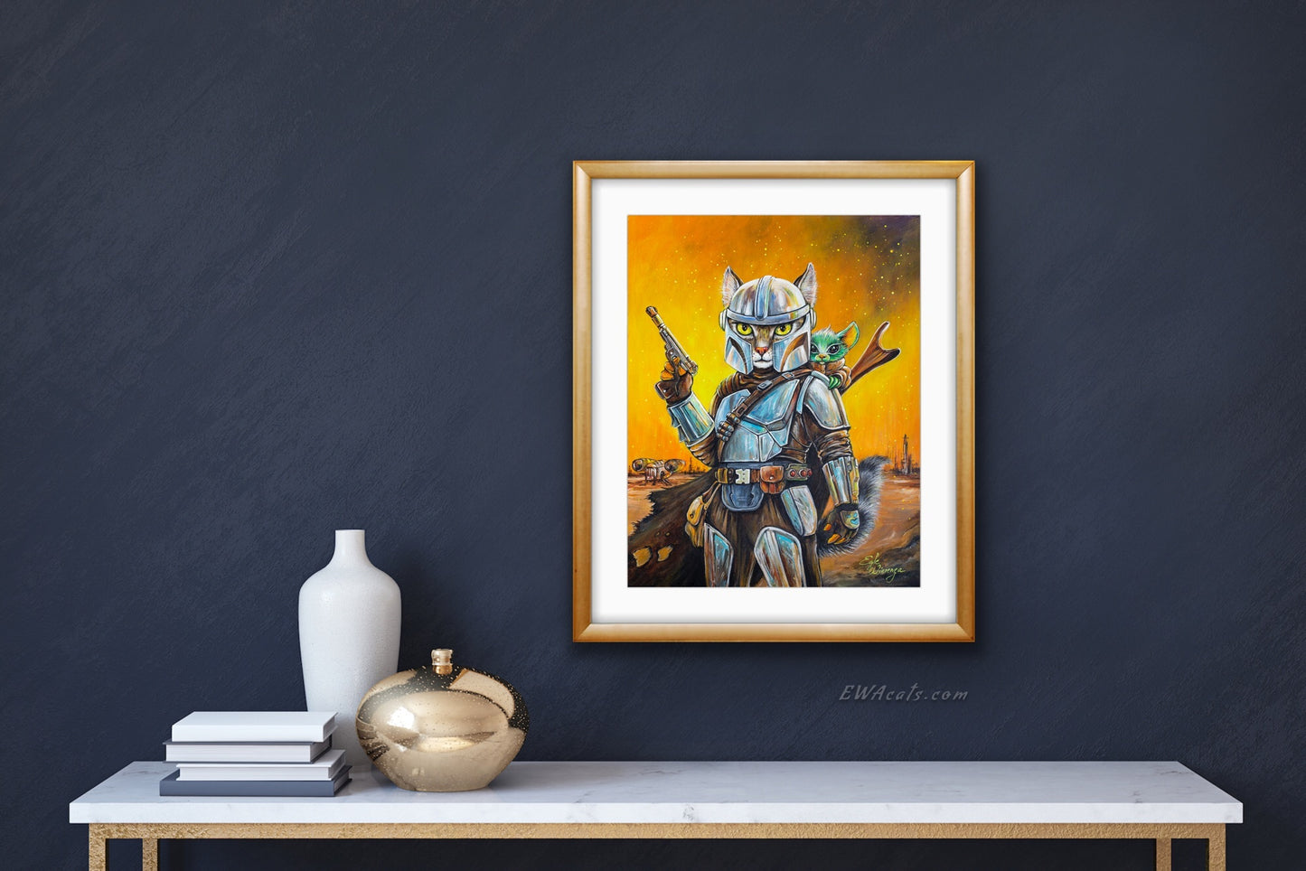 Art Print "Meowdalorian"