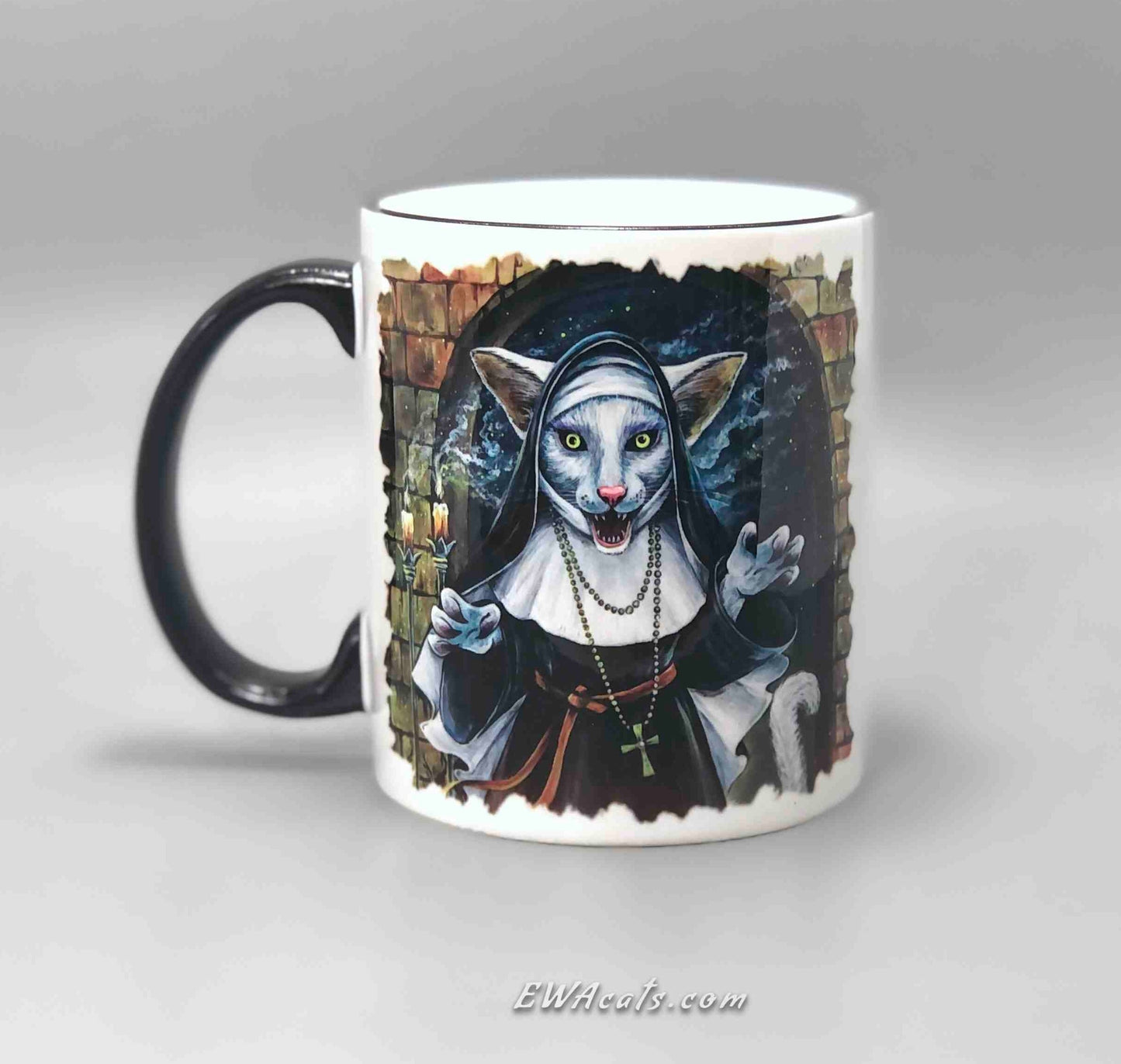 MUG "Valak the Nun Cat"