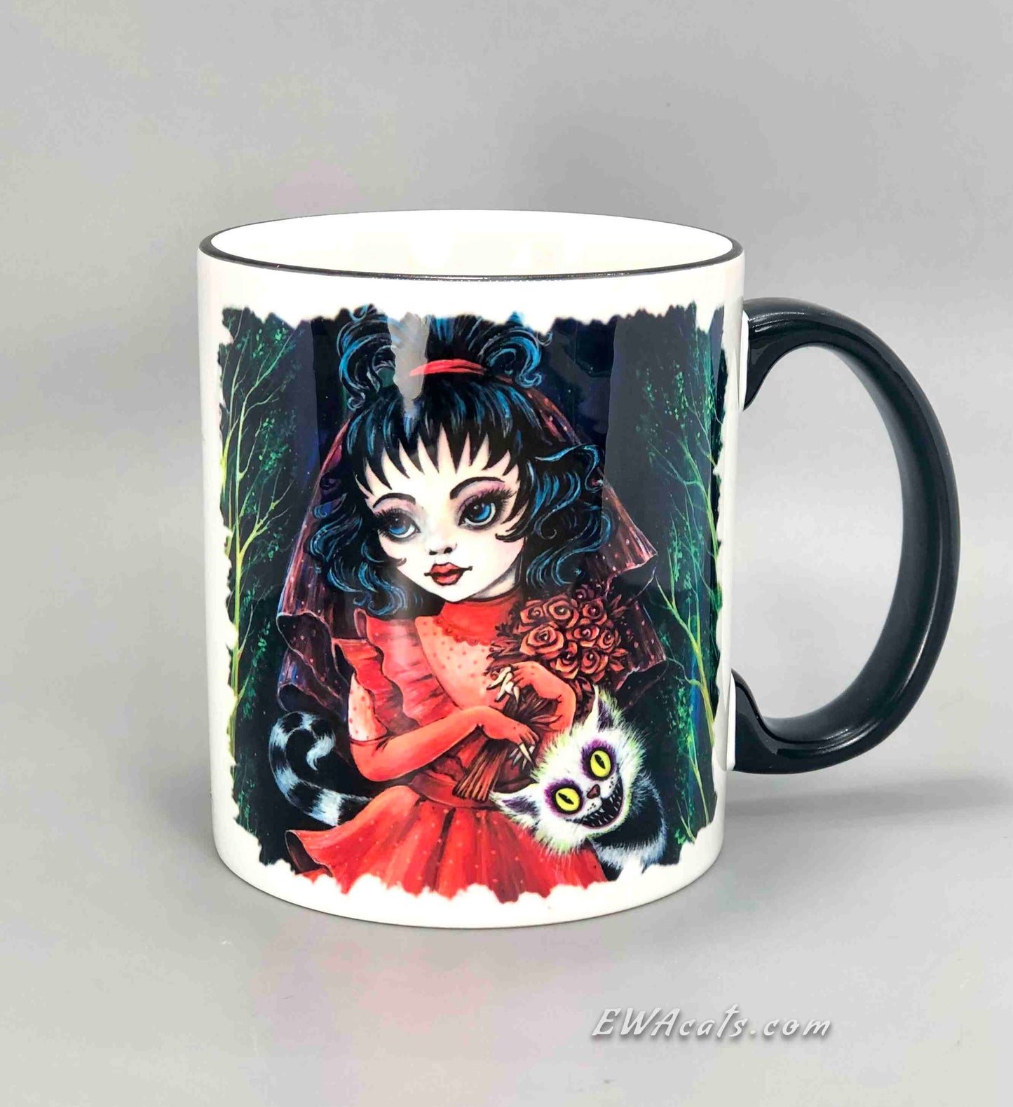 MUG "Lydia and Her Beetle Kitty"