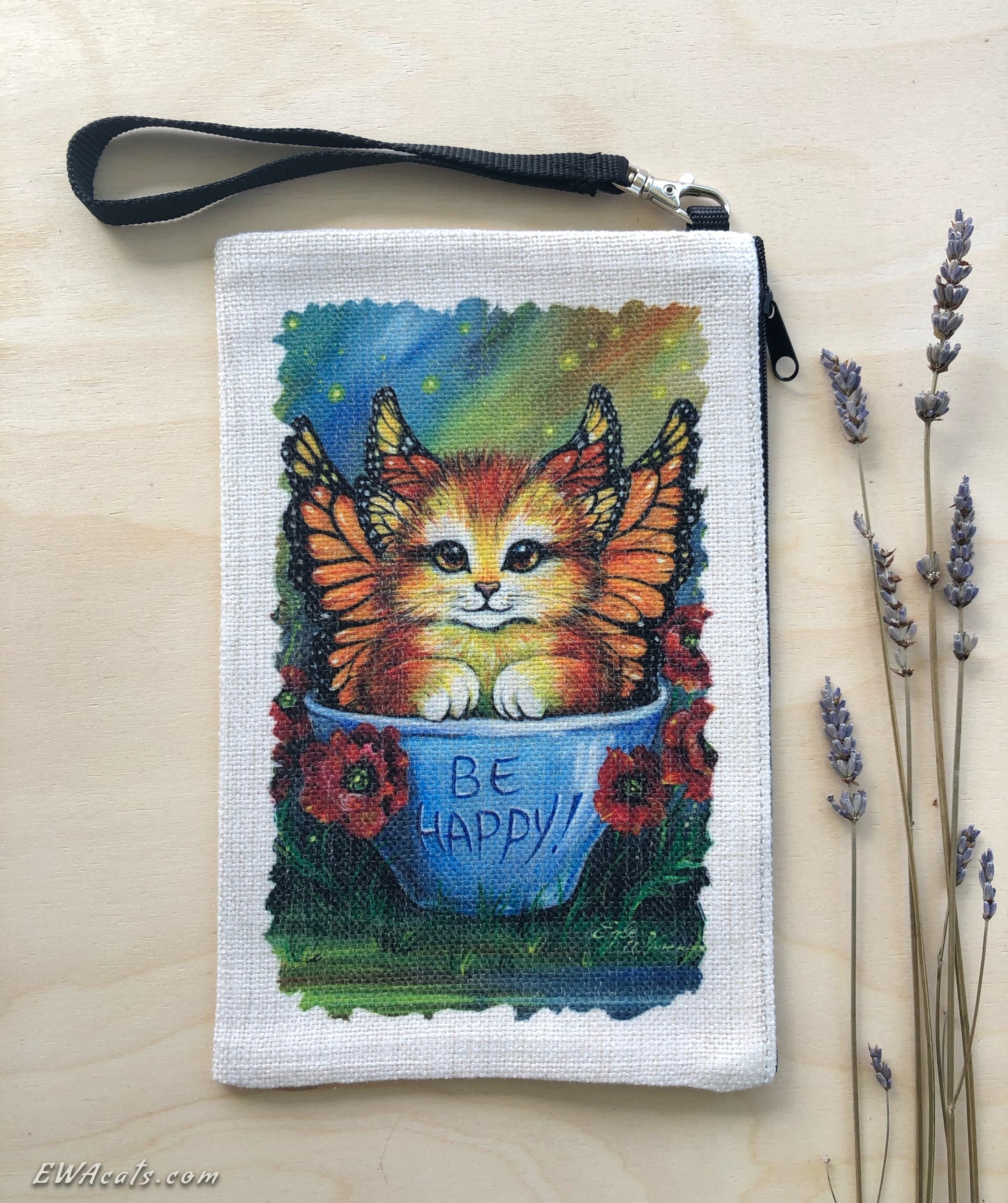 Linen Wallet "Be Happy!"