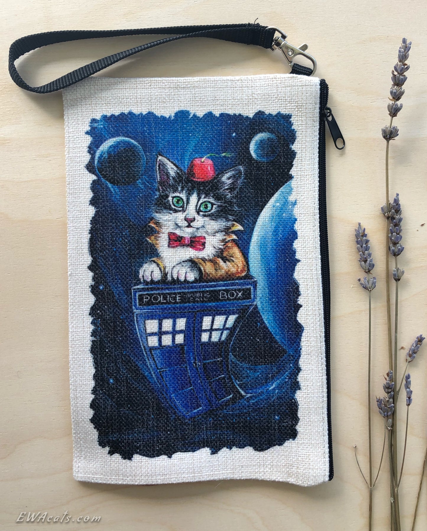 Linen Wallet "Kitty Who"