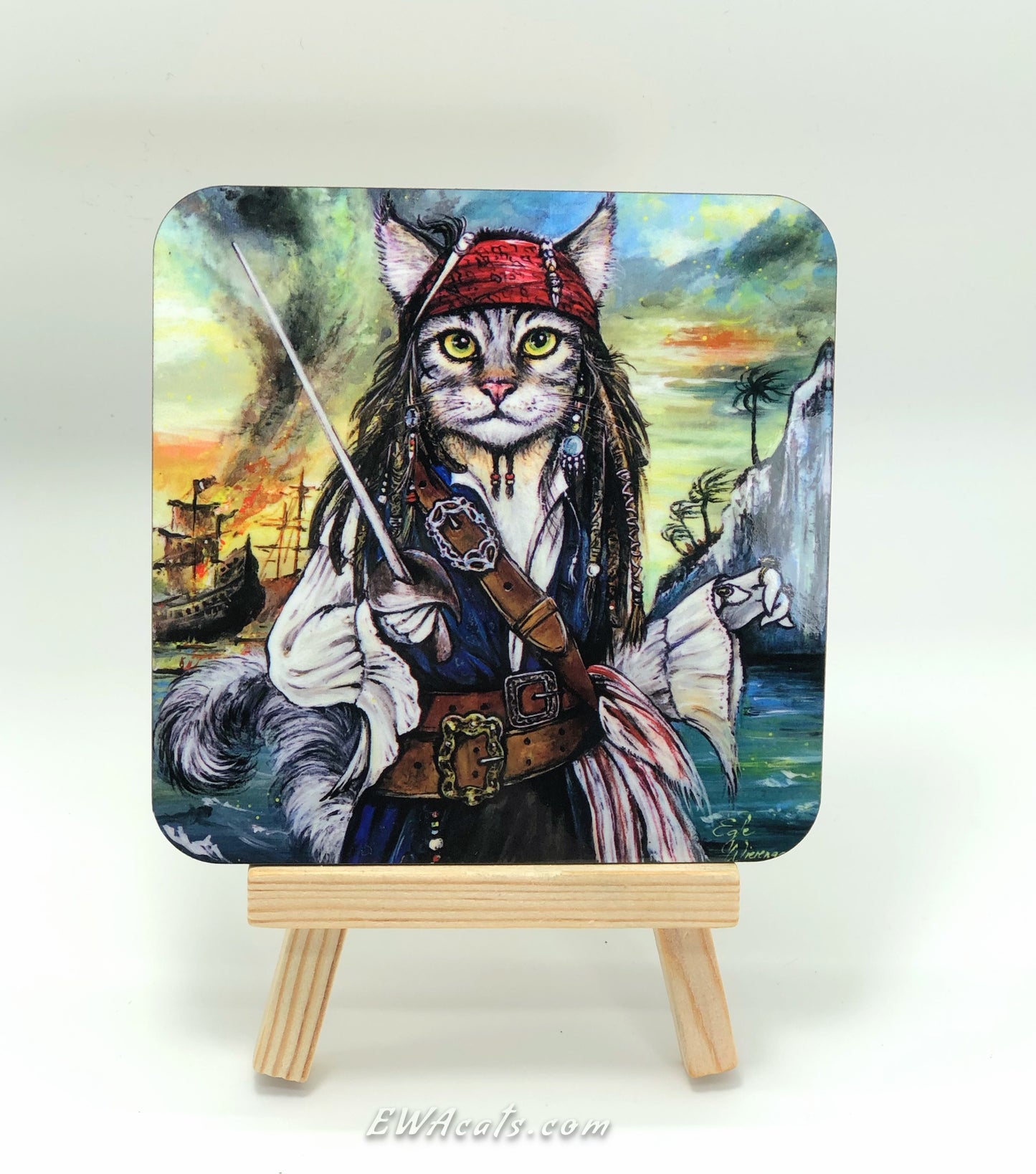 Coaster "Cat Sparrow"