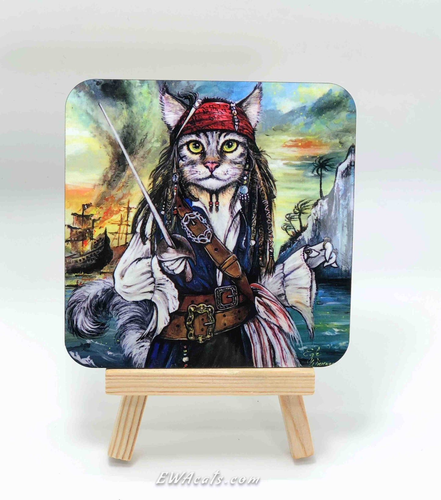 Coaster "Cat Sparrow"