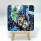 Coaster "Ghostbuster Cat"