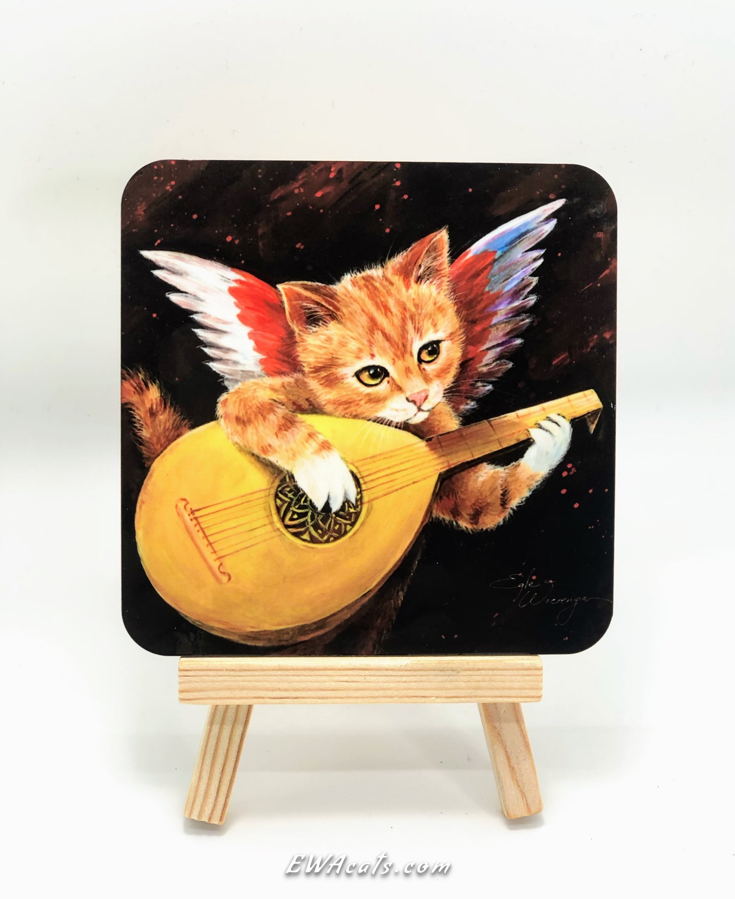 Coaster "Angiolino Meowsicante"