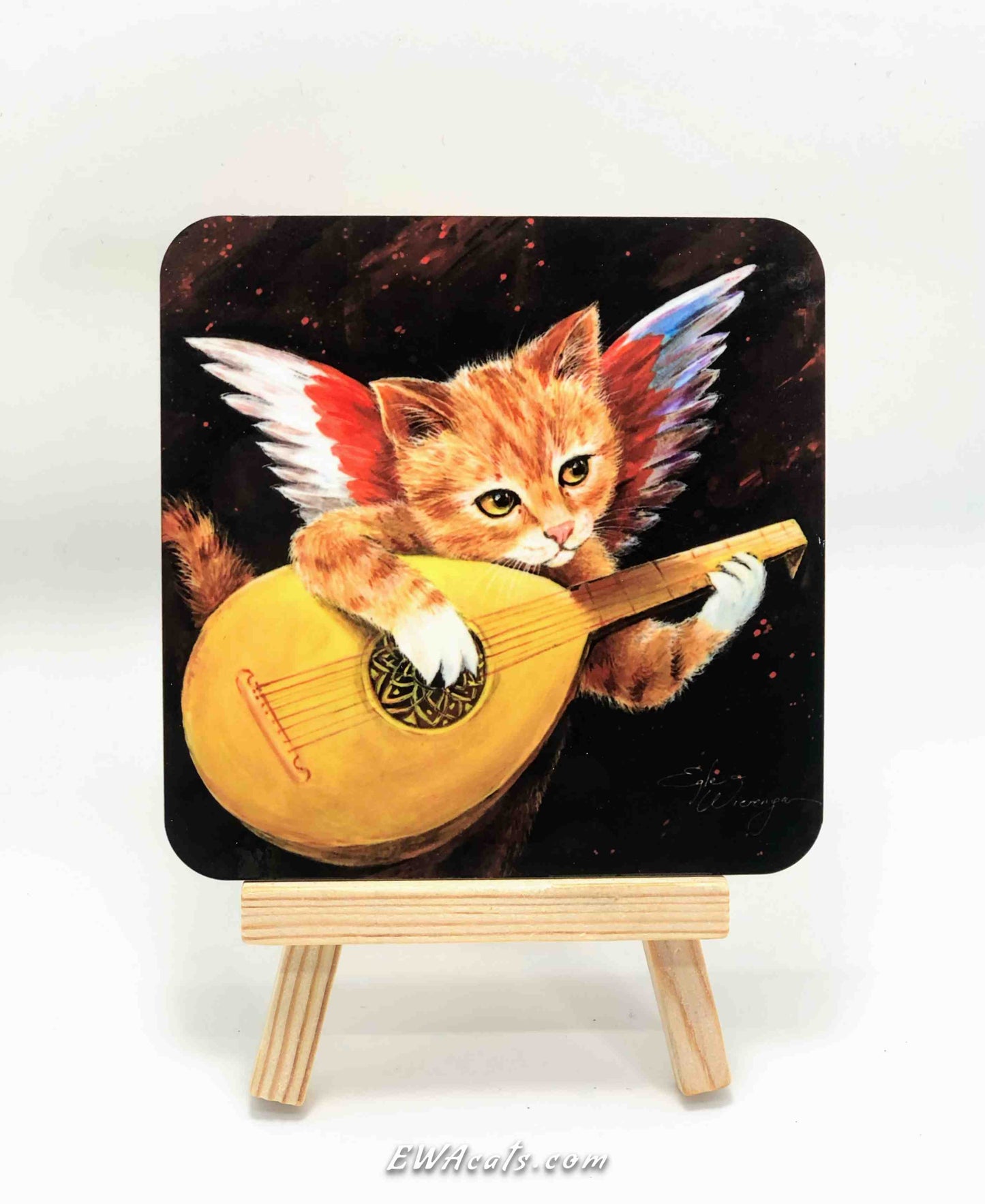 Coaster "Angiolino Meowsicante"