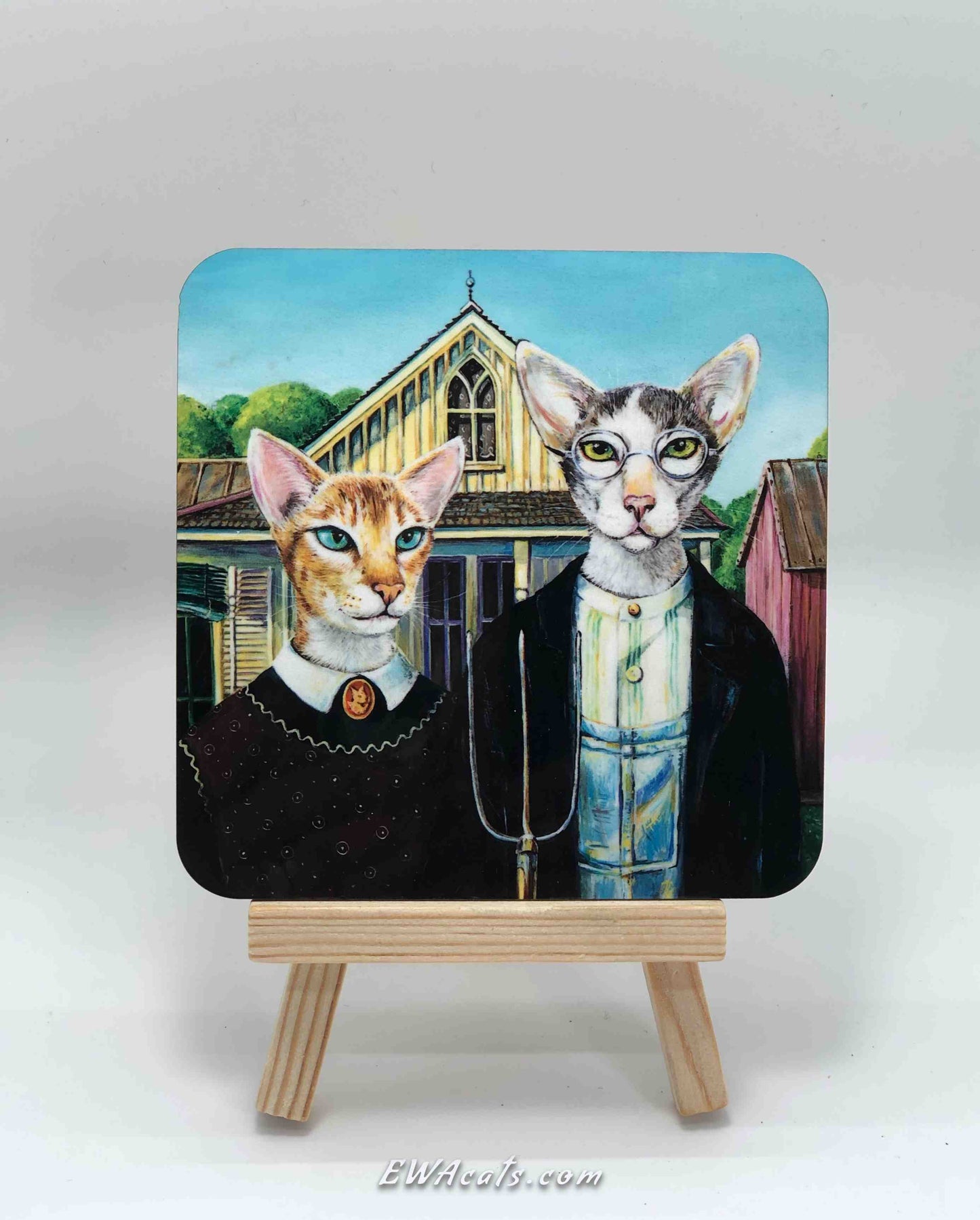 Coaster "AmeriCat Gothic"