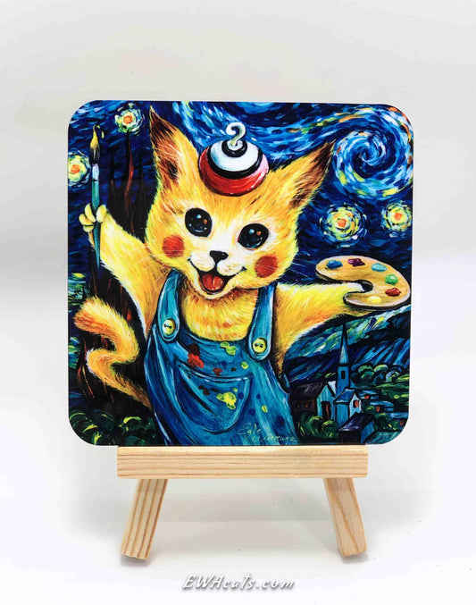 Coaster "Pika Kitty"