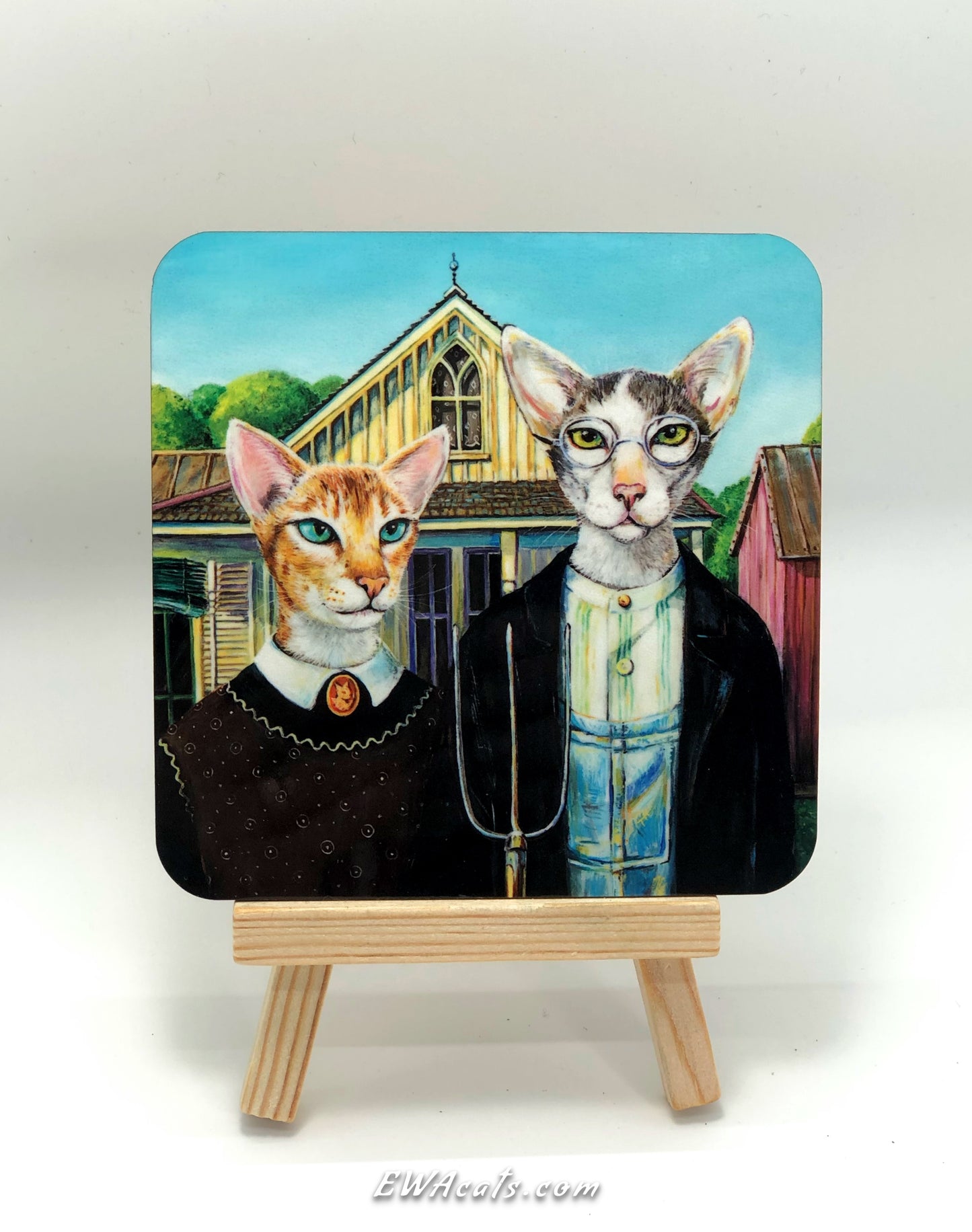 Coaster "AmeriCat Gothic"