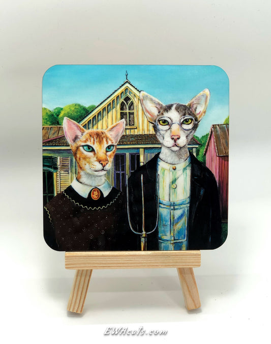 Coaster "AmeriCat Gothic"