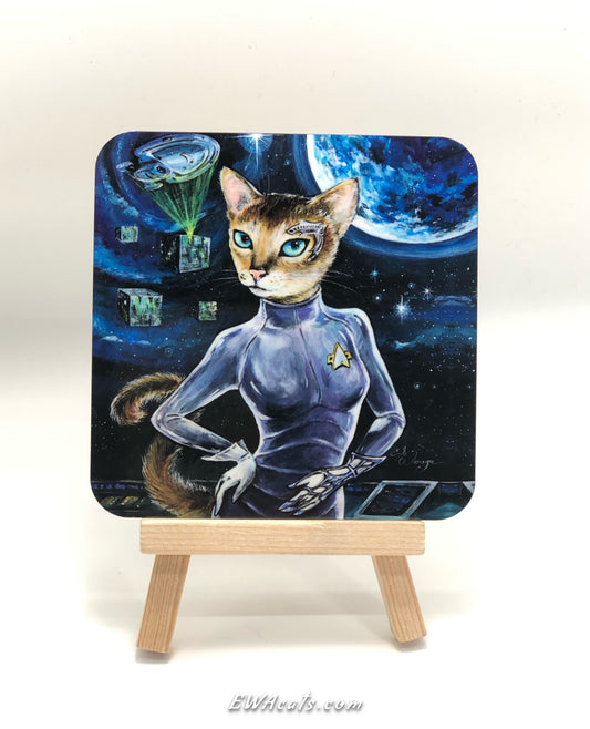 Coaster "Seven of Nine Lives"