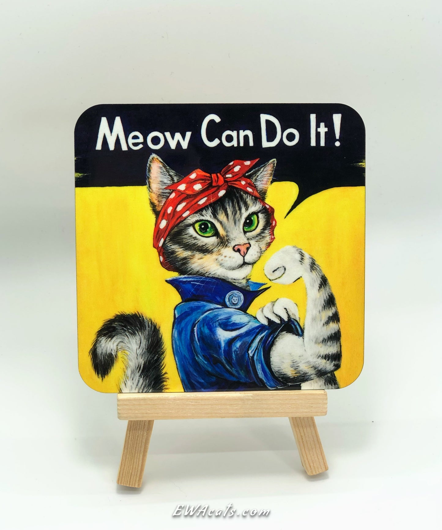 Coaster "Meow Can Do It!"