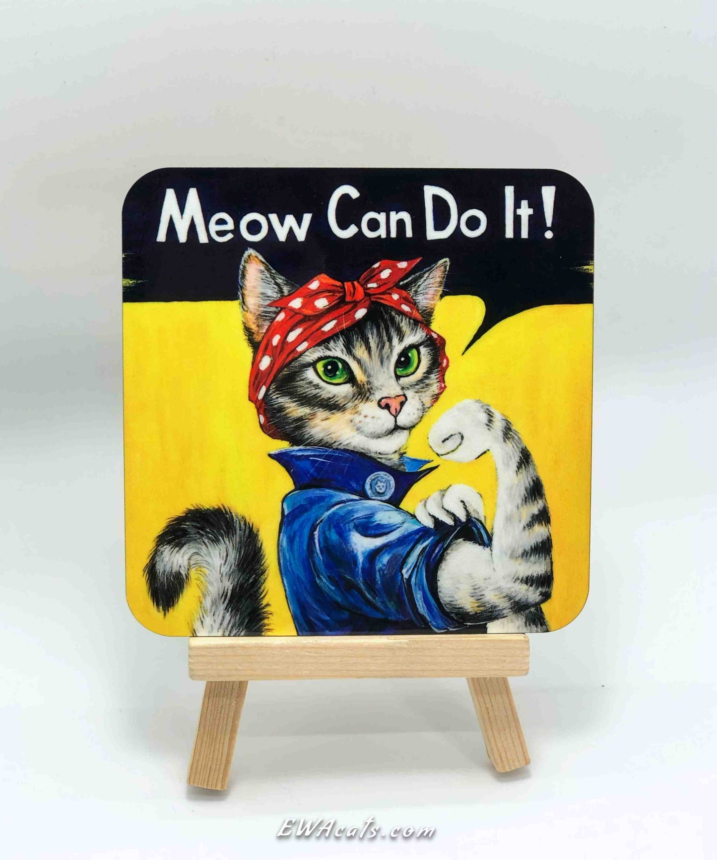 Coaster "Meow Can Do It!"