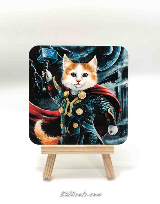 Coaster "Thor Kitty"