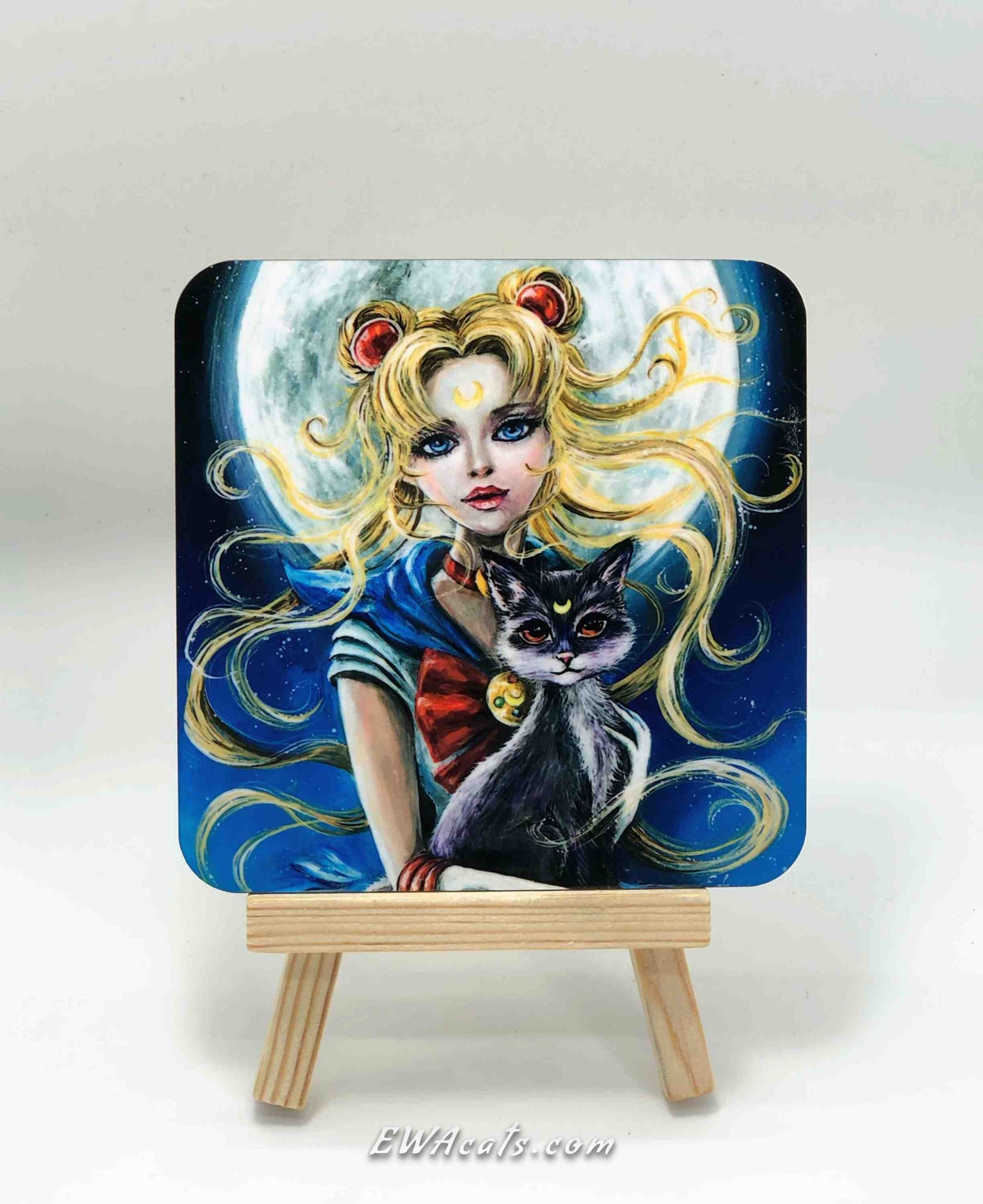Coaster "Sailor Moon & Luna"