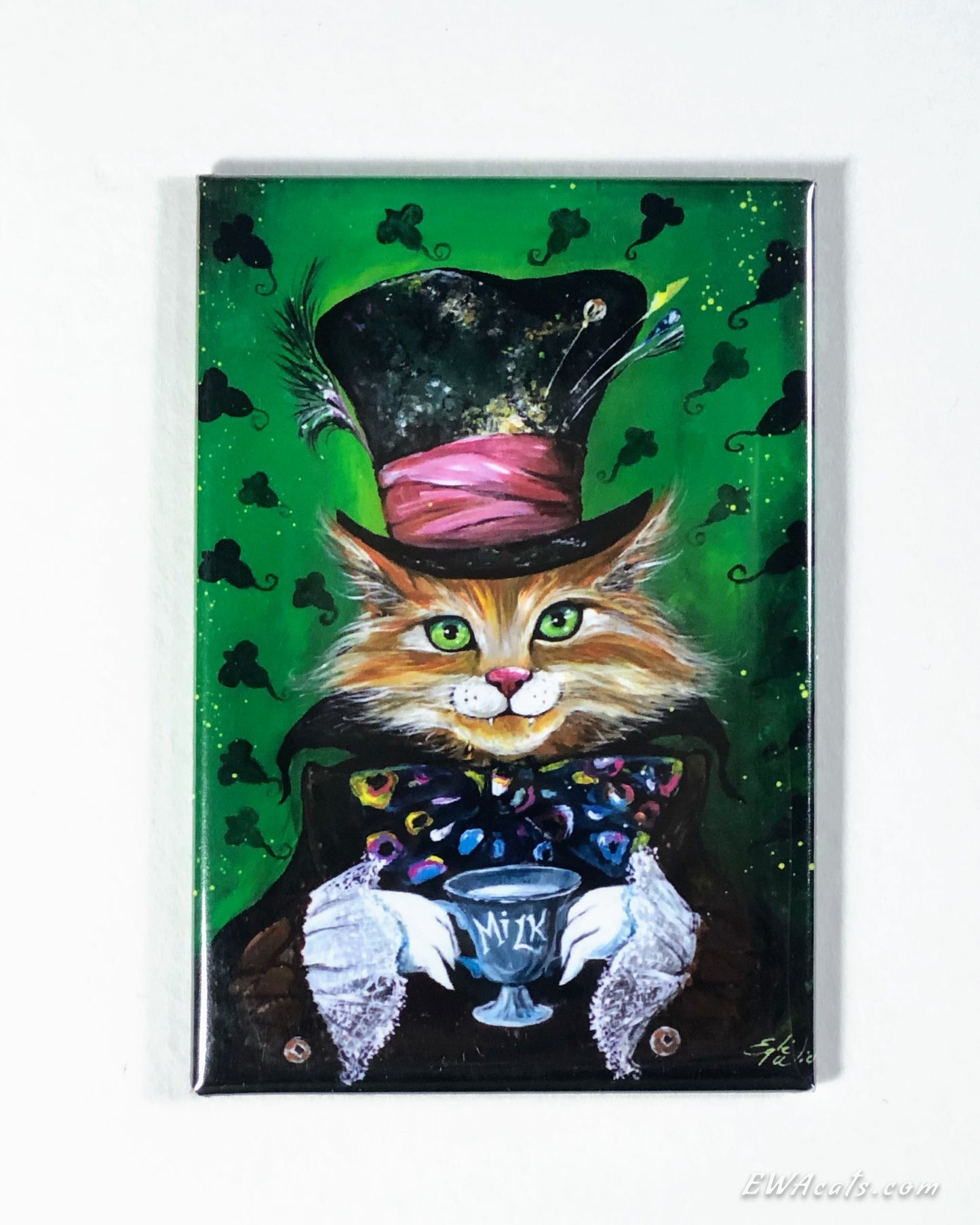 MAGNET 2"x 3" Rectangle "MadCatter"