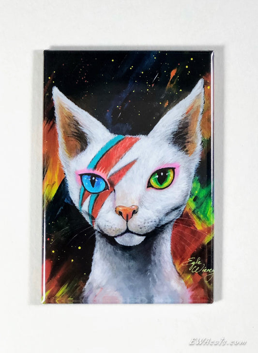 MAGNET 2"x 3" Rectangle "Ziggy Starpaws"
