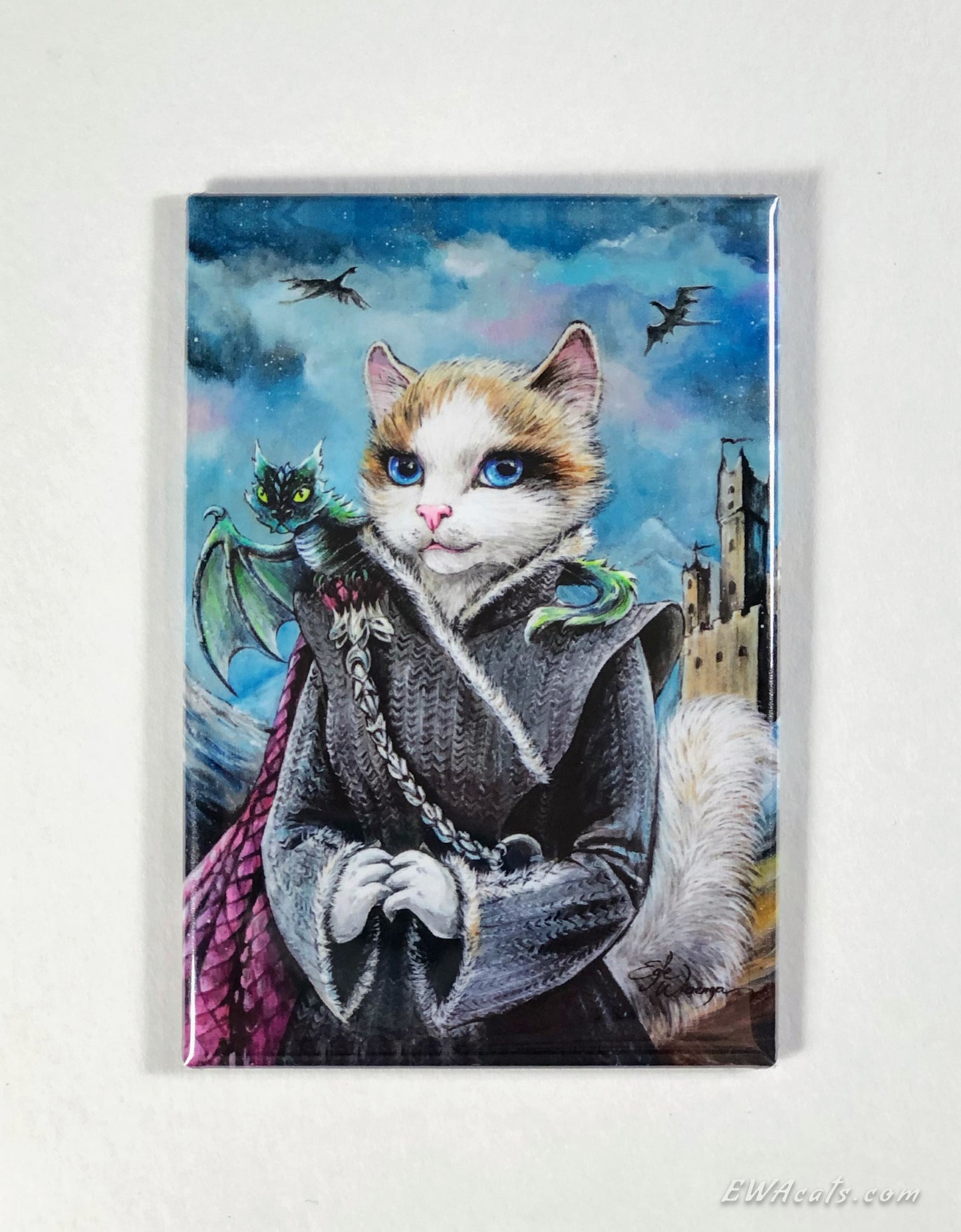 MAGNET 2"x 3" Rectangle "Katlees"