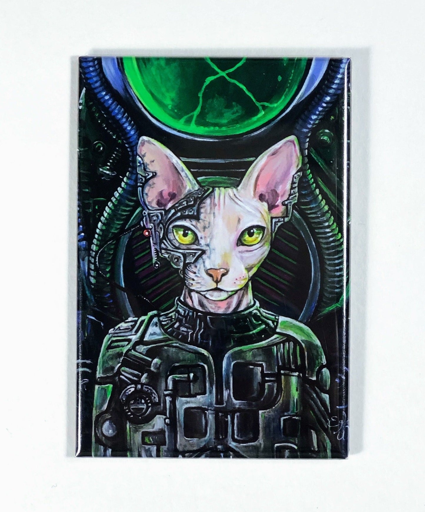 MAGNET 2"x 3" Rectangle "LoCatus of Borg"