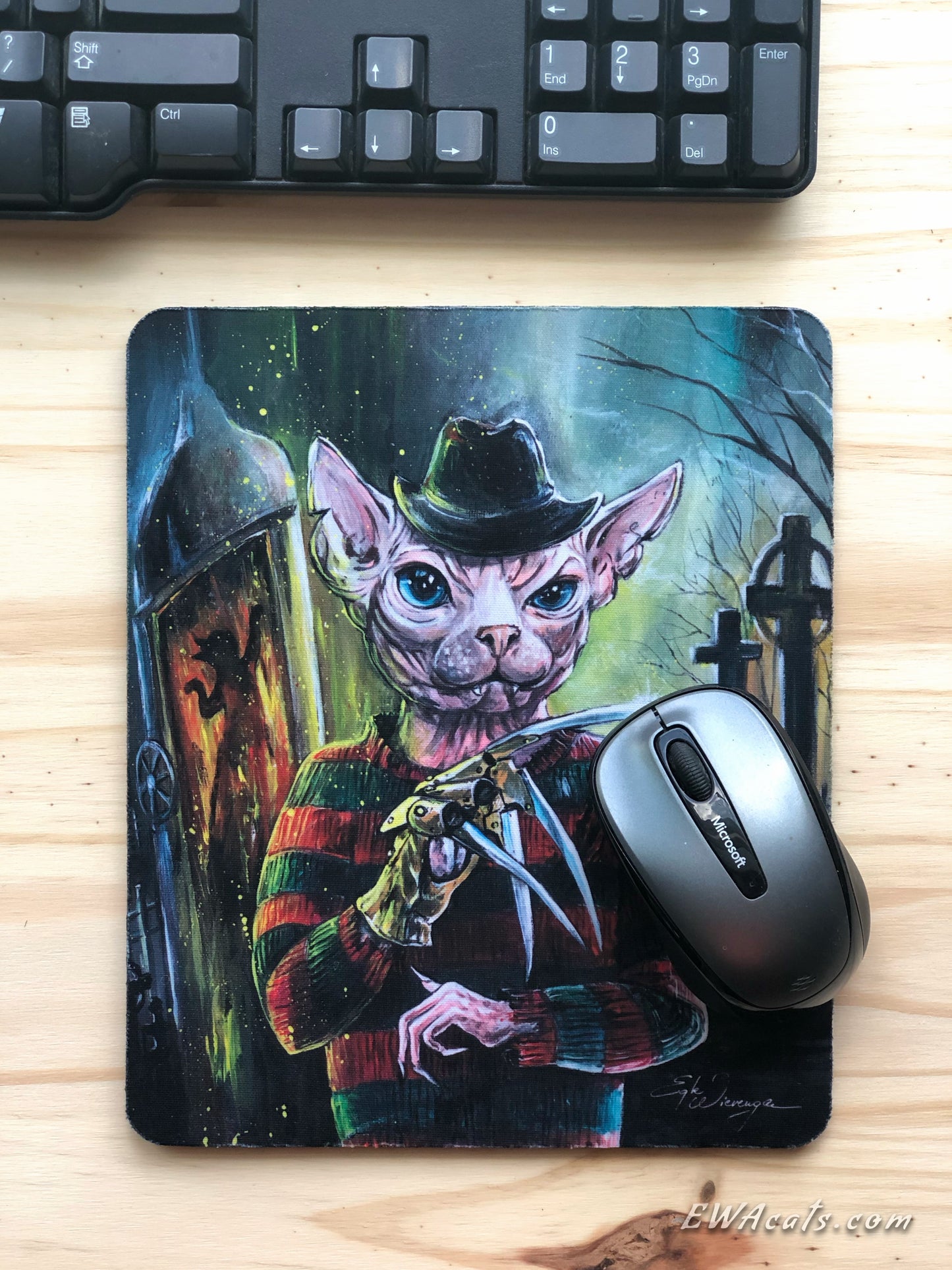 Mouse Pad "Freddy Kat"