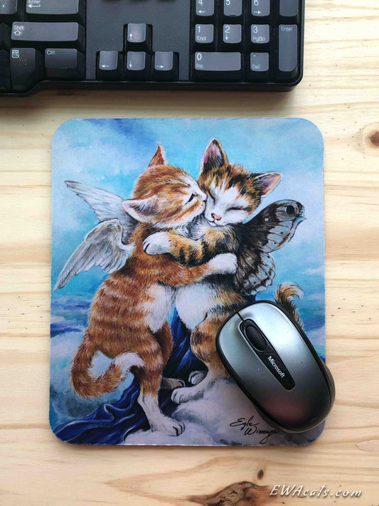 Mouse Pad "L’Amour Et Purr"