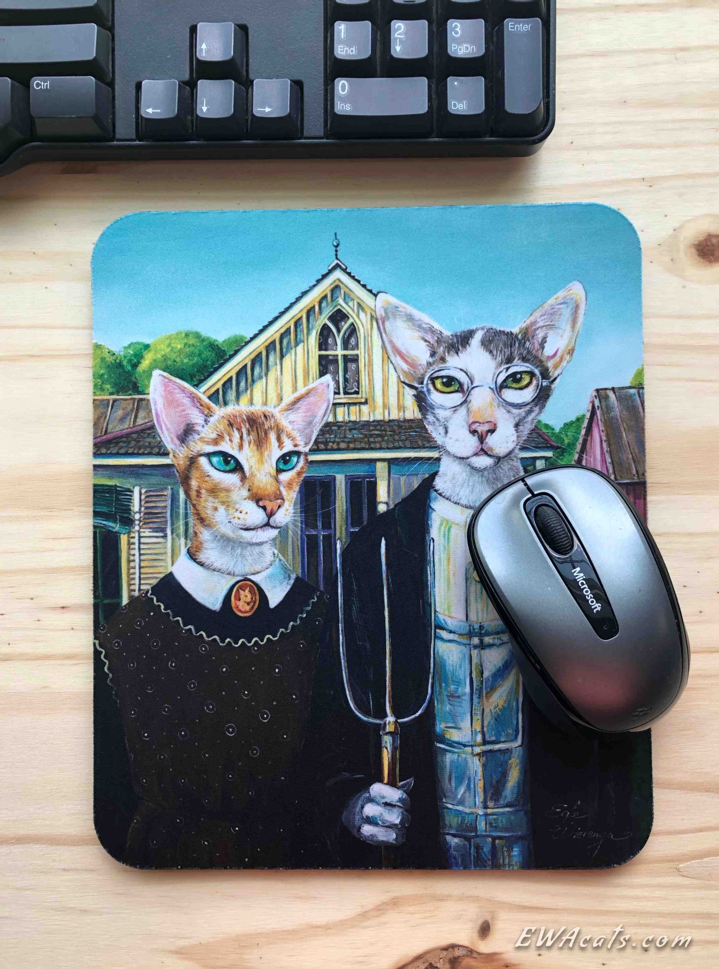 Mouse Pad "AmeriCat Gothic"